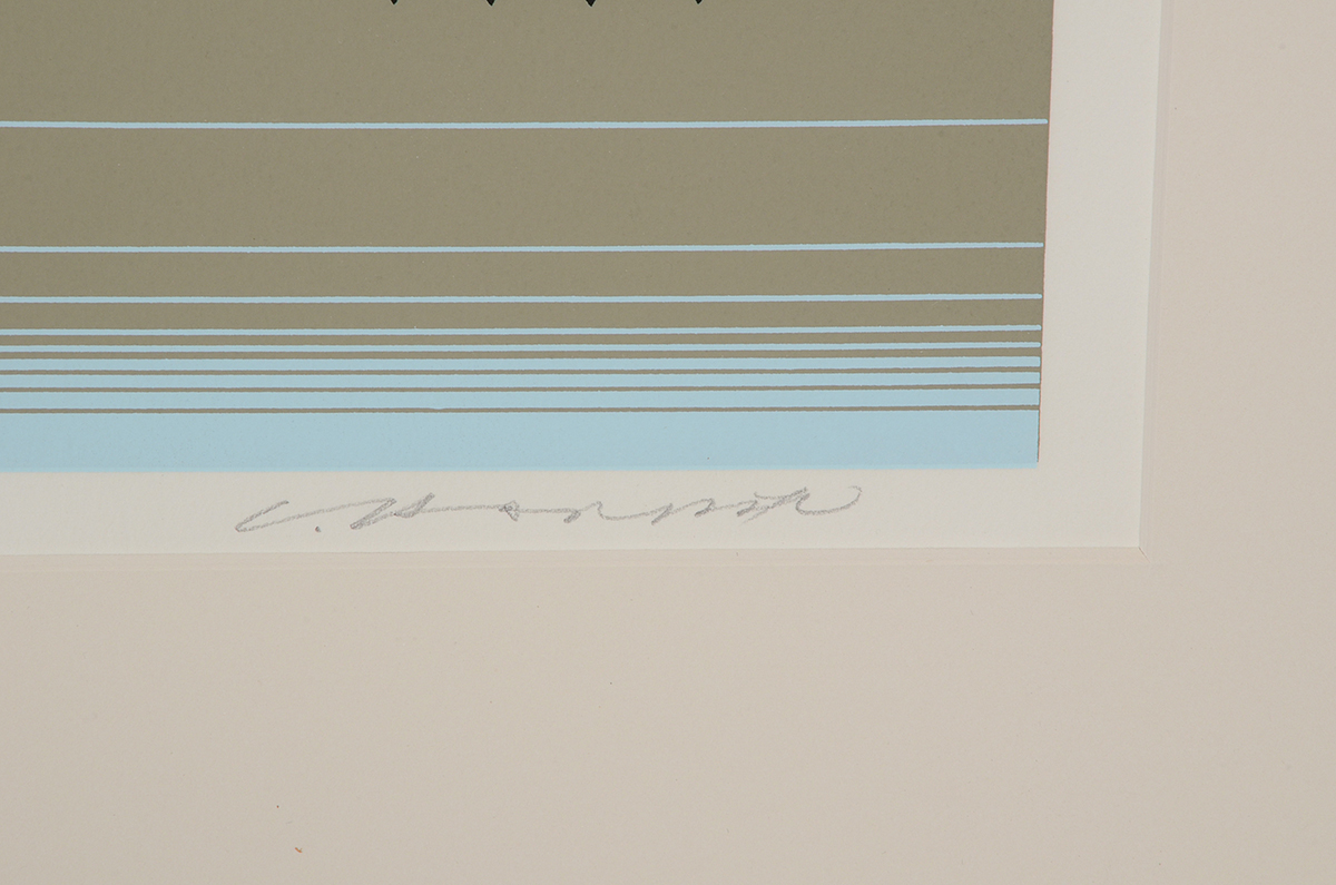 Charley Harper Signed Limited Edition Serigraph "Claws"