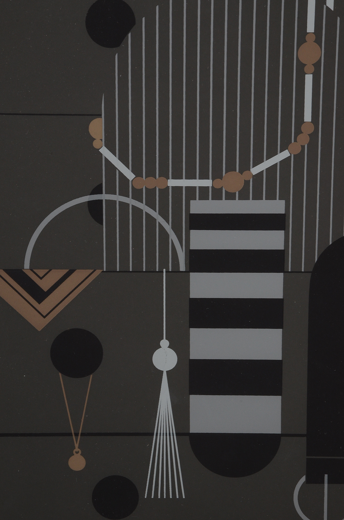 Charley Harper Signed Limited Edition Serigraph "Racc An' Ruin"