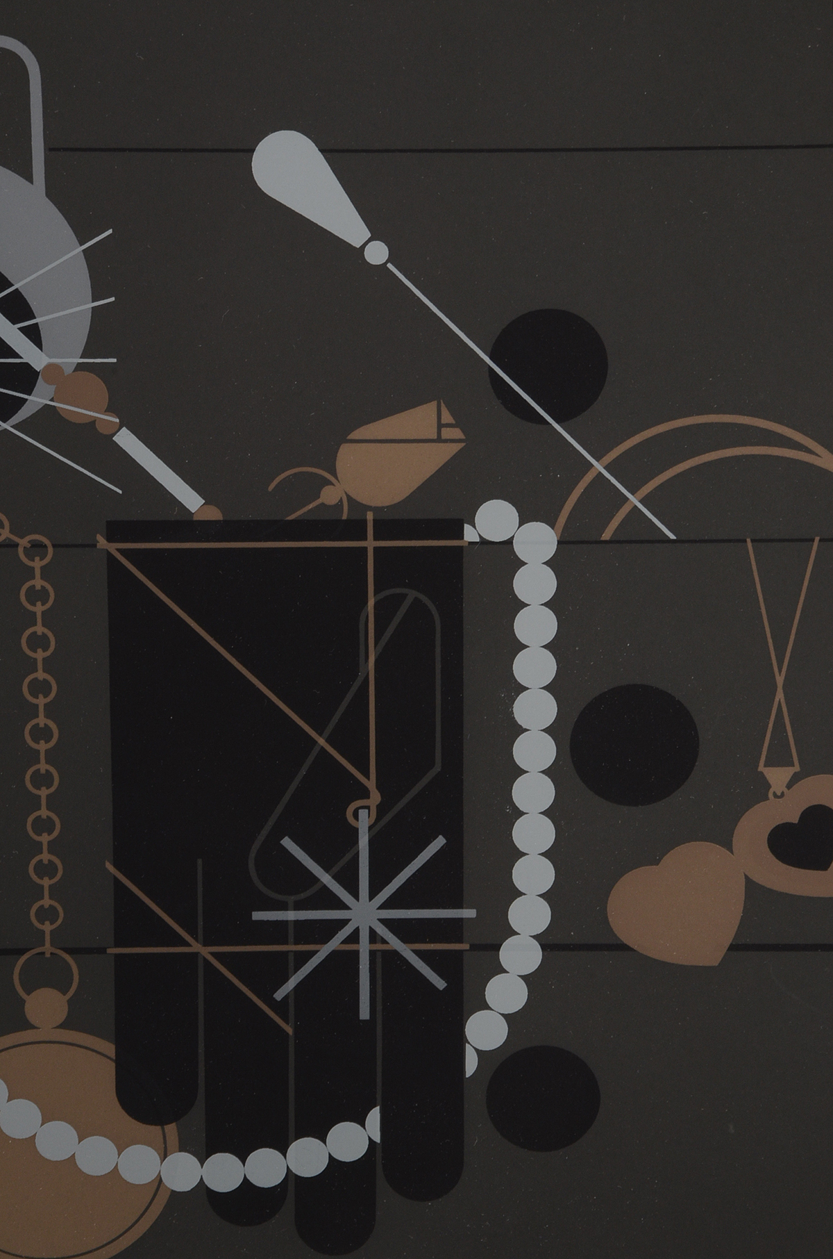 Charley Harper Signed Limited Edition Serigraph "Racc An' Ruin"