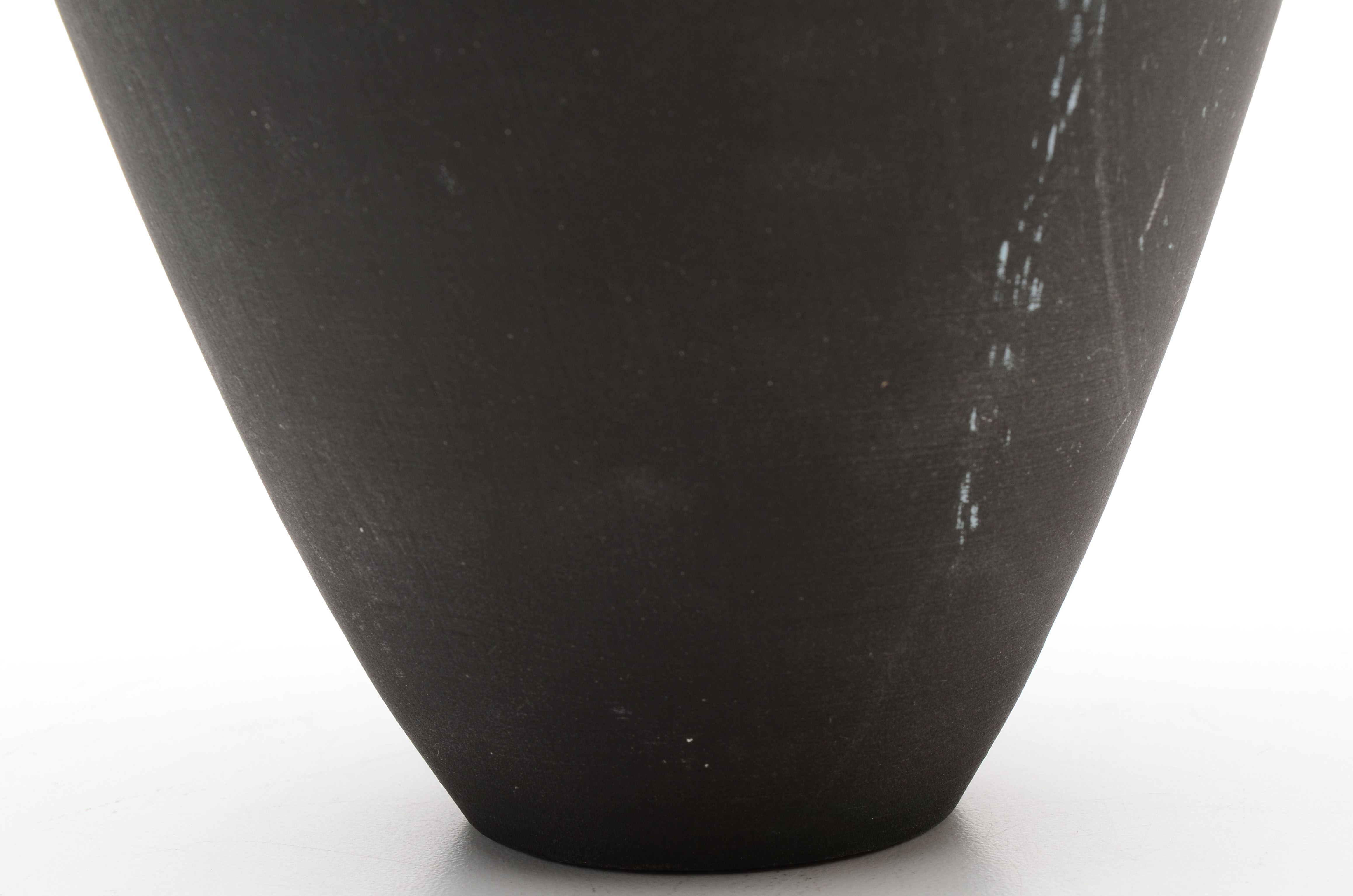 Contemporary Hand Thrown and Hand Painted Vase