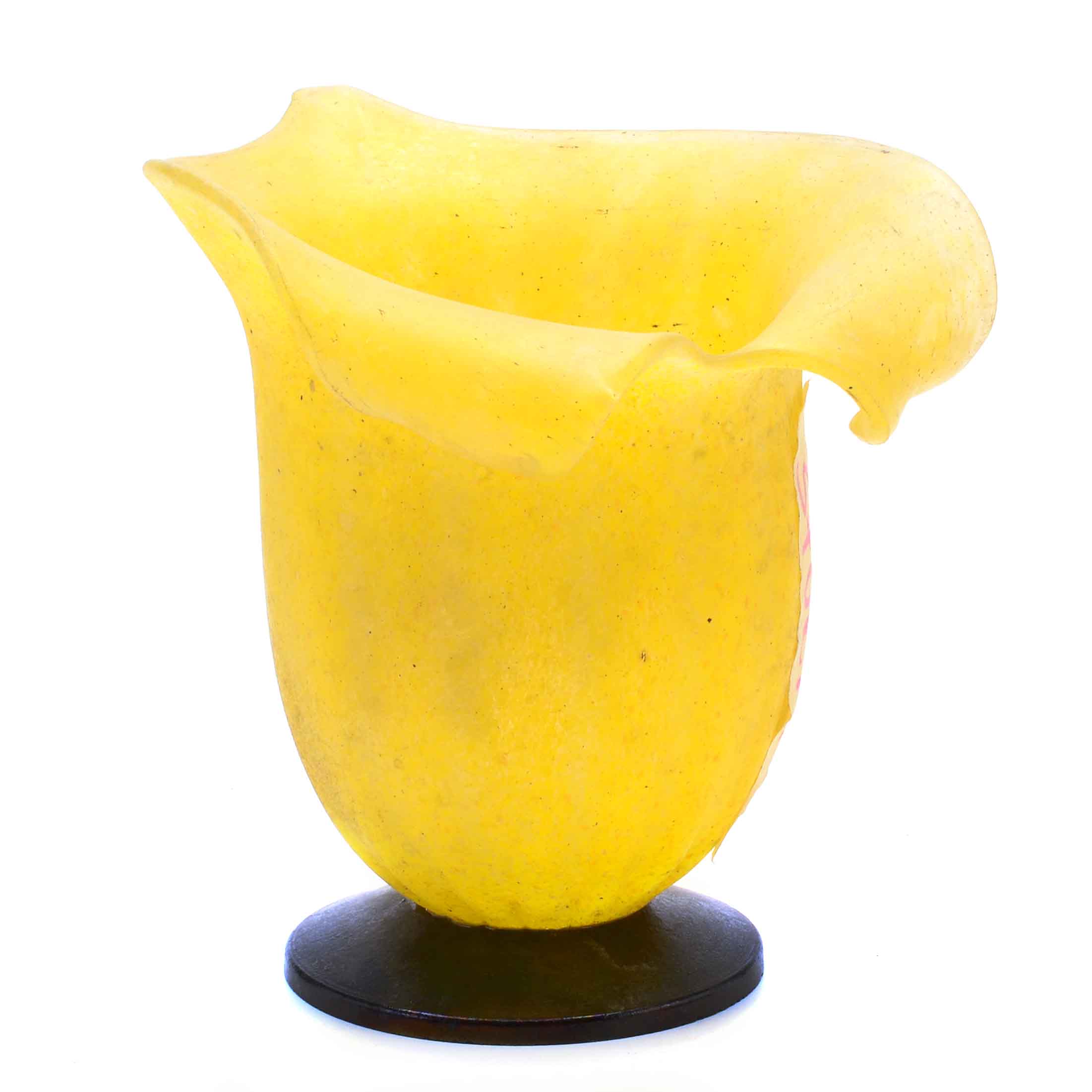 Yellow Italian Vase