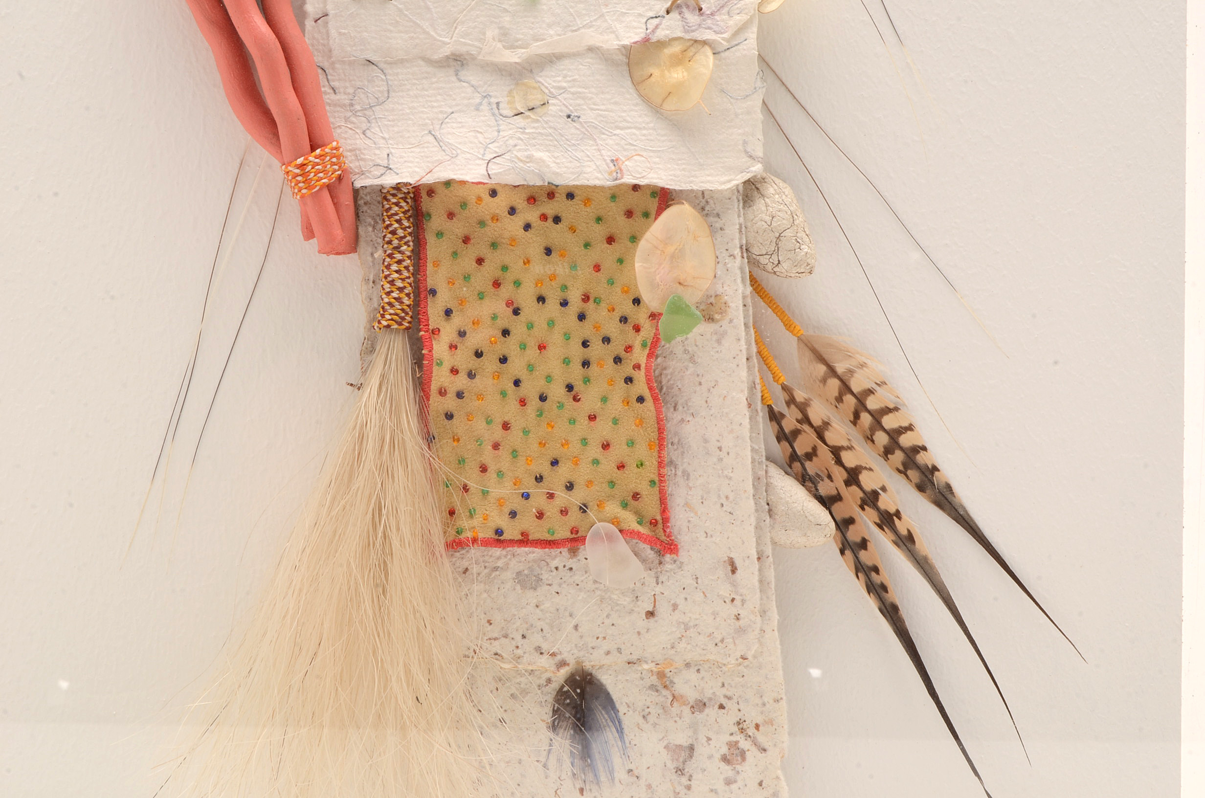 Mixed Media Nature-Themed Assemblage