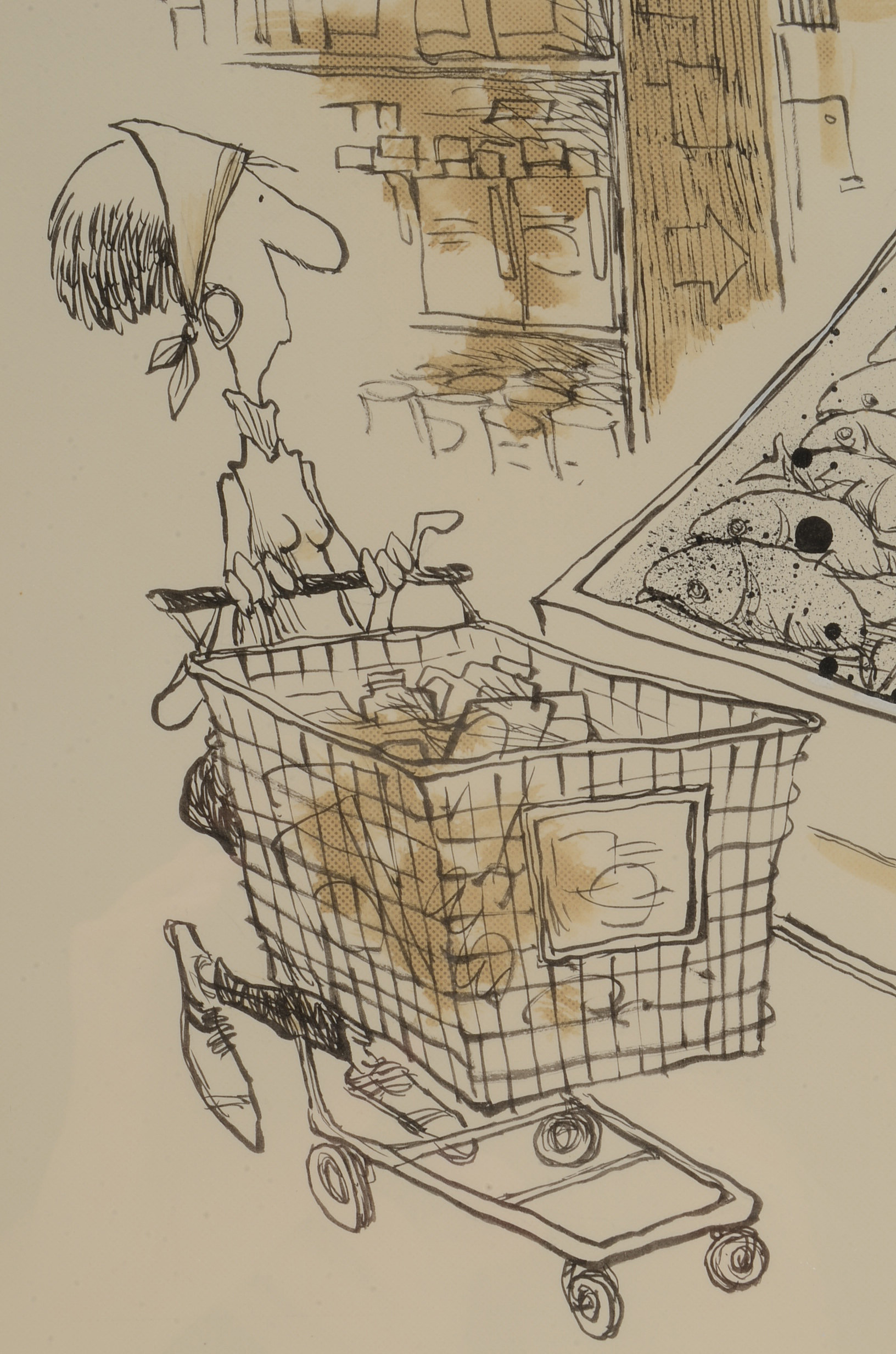 Jim Borgman Original 1989 Ink Cartoon Illustration for Cincinnati Enquirer