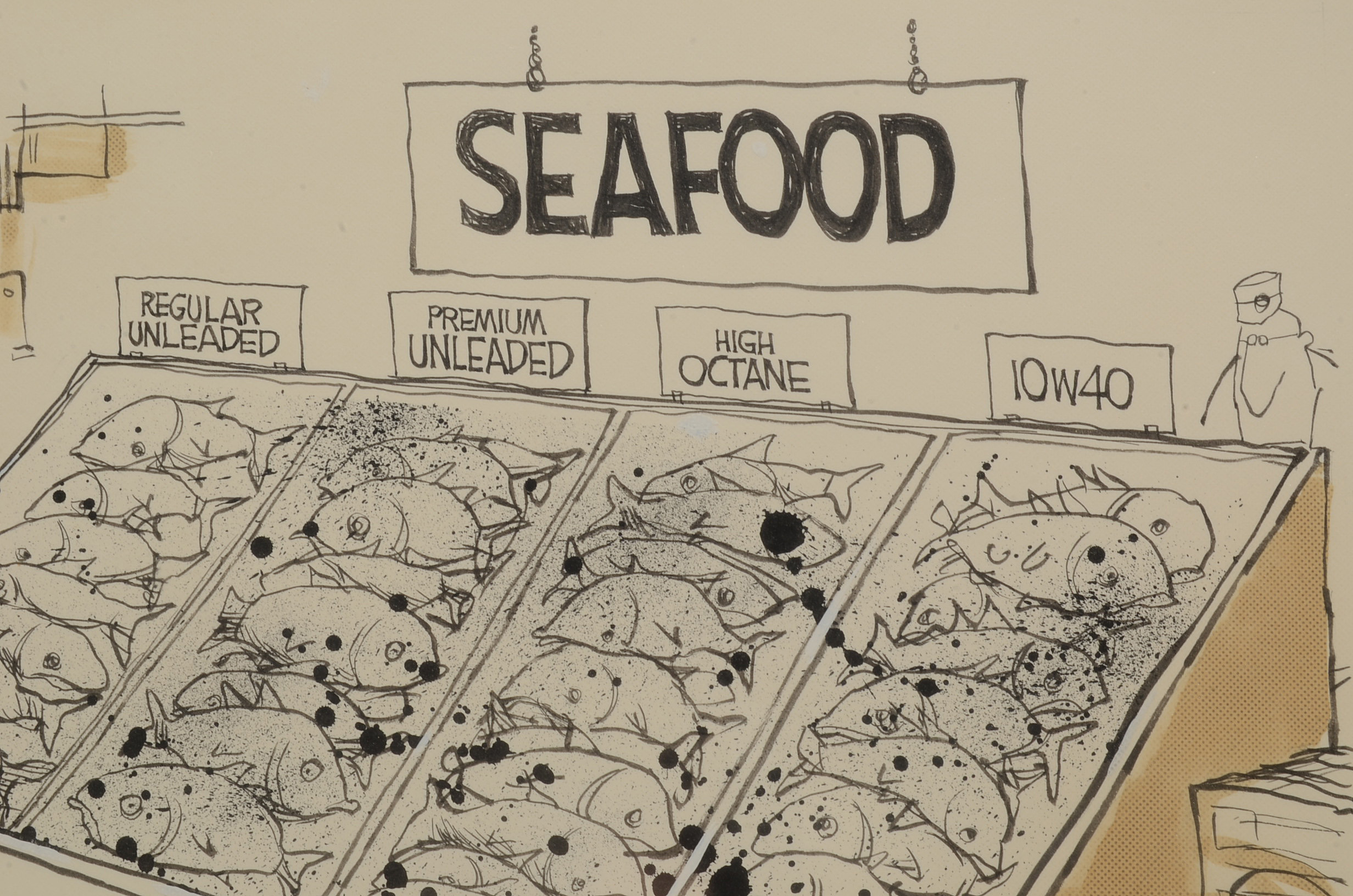 Jim Borgman Original 1989 Ink Cartoon Illustration for Cincinnati Enquirer