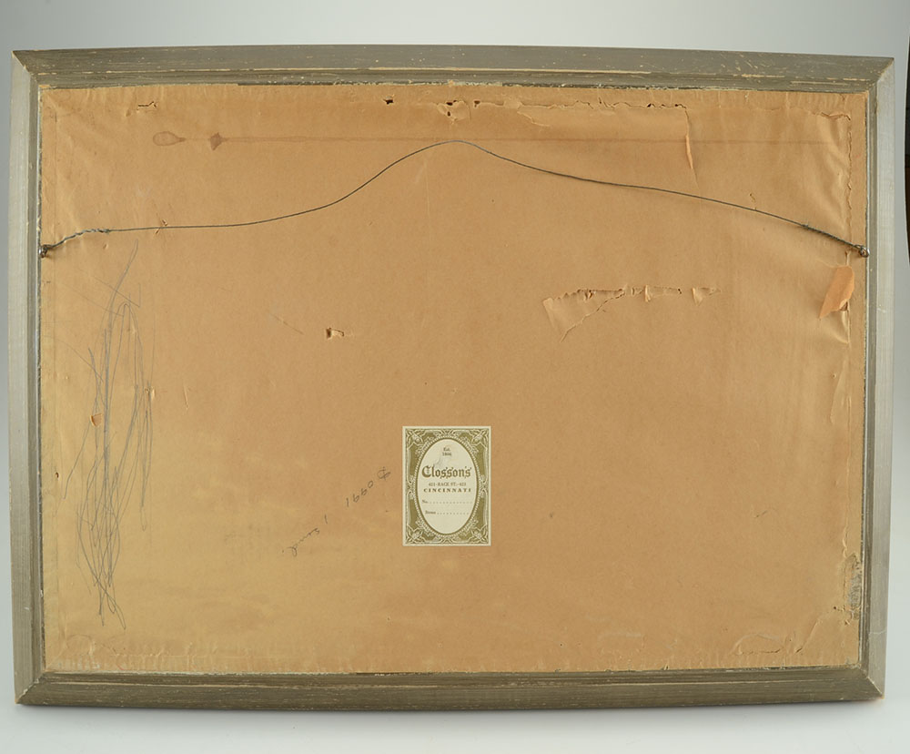 Raymond Guerrier Signed Limited Edition Stone Lithograph