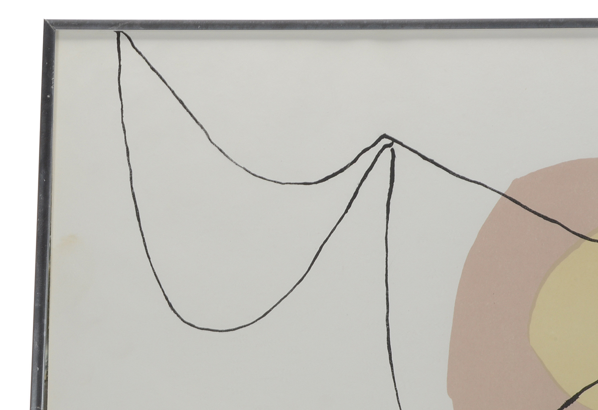 Le Corbusier 1963 Hand-Pulled Lithograph "Taureau"