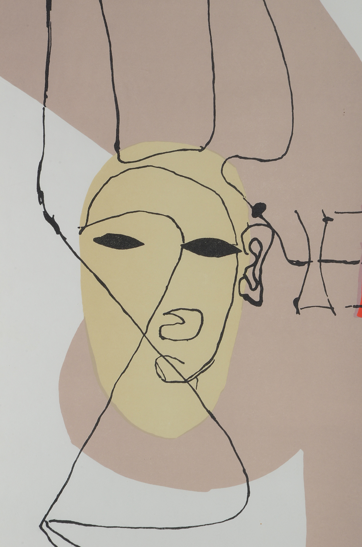Le Corbusier 1963 Hand-Pulled Lithograph "Taureau"