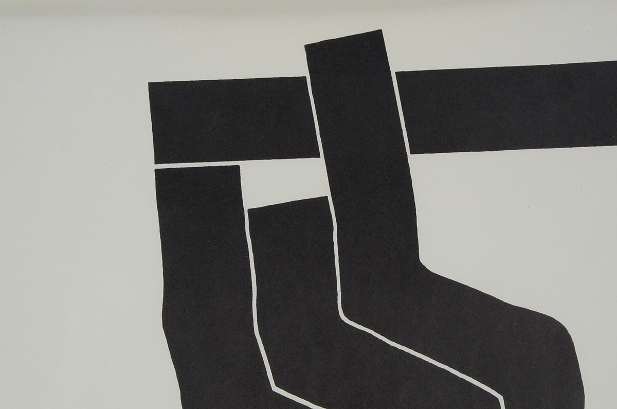 Eduardo Chillida 1972 Lithograph Poster for Munich Olympics