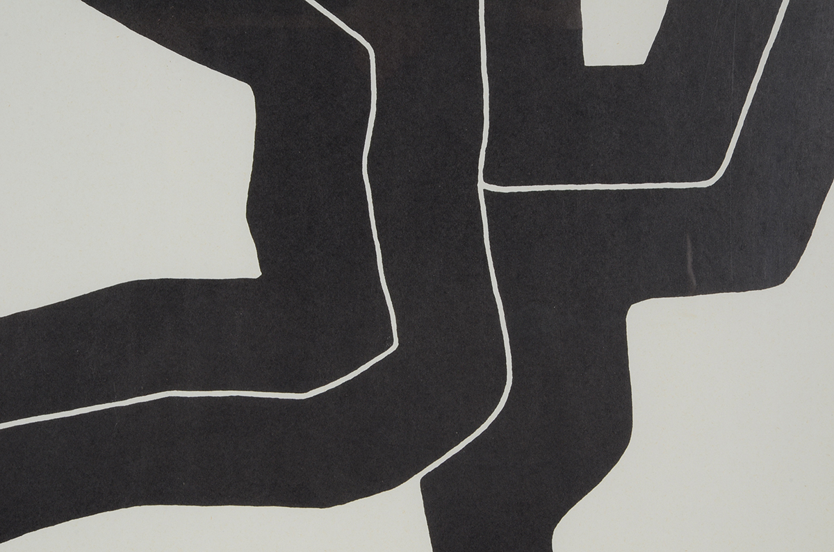 Eduardo Chillida 1972 Lithograph Poster for Munich Olympics