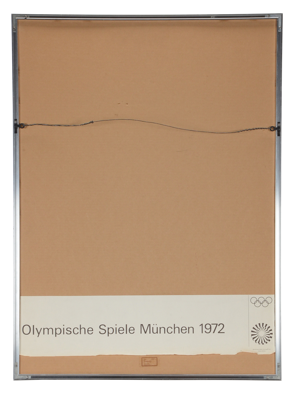 Eduardo Chillida 1972 Lithograph Poster for Munich Olympics