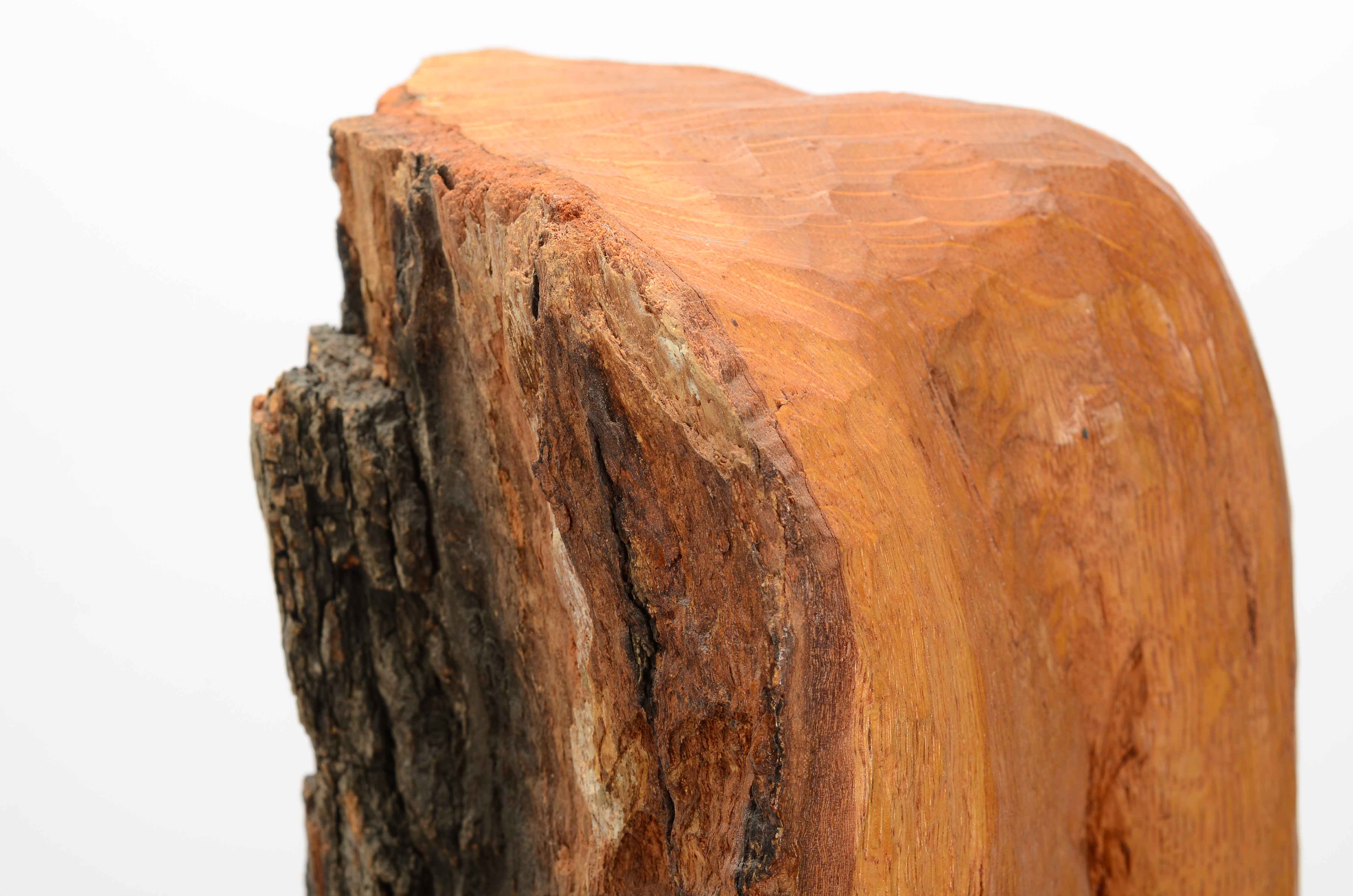 Dan Curtis 1960s Hand-Carved Salvaged Wood Figurative Sculpture