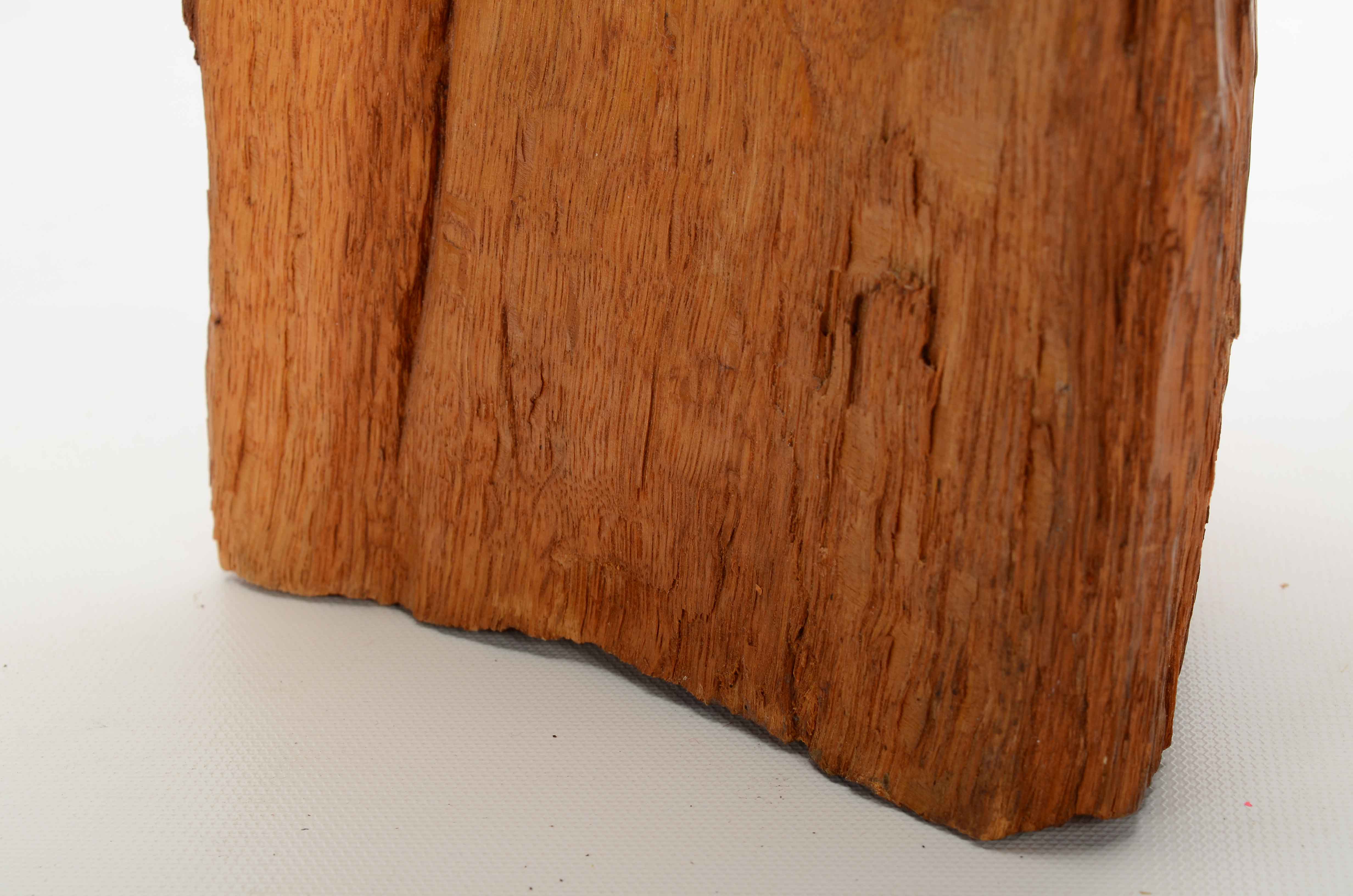 Dan Curtis 1960s Hand-Carved Salvaged Wood Figurative Sculpture