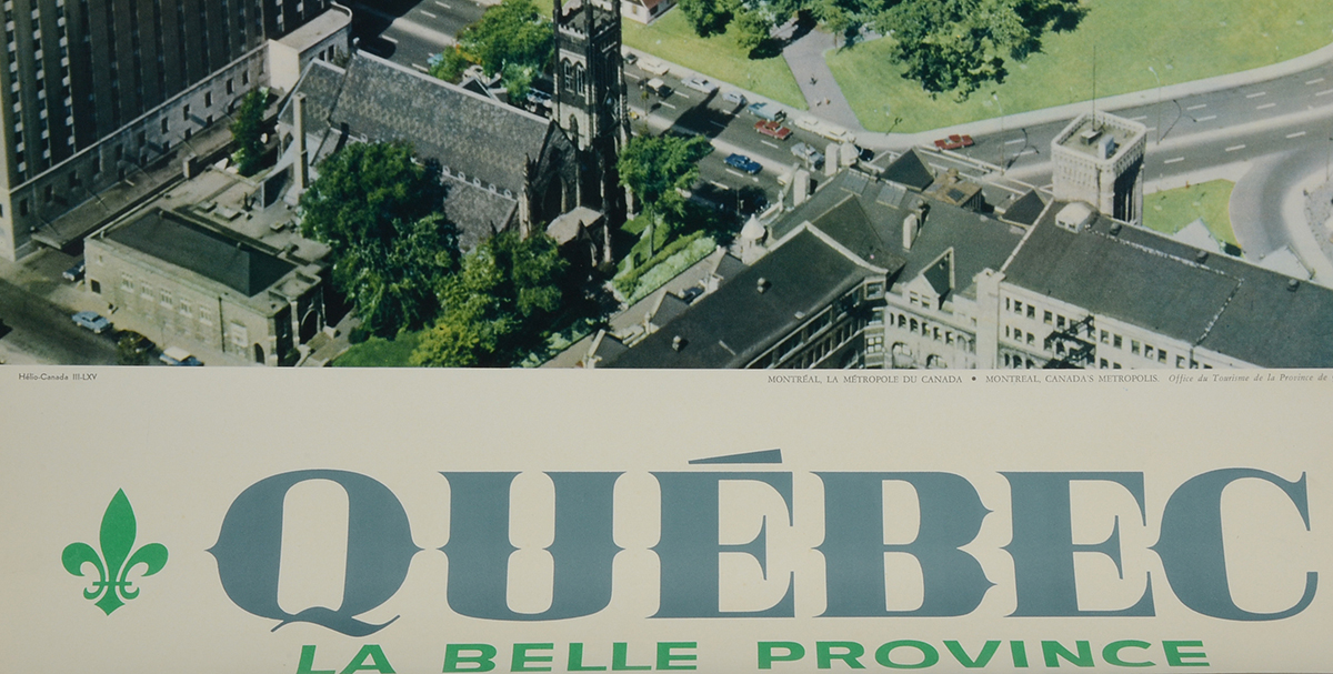 Six Original 1960s Québec Travel Posters