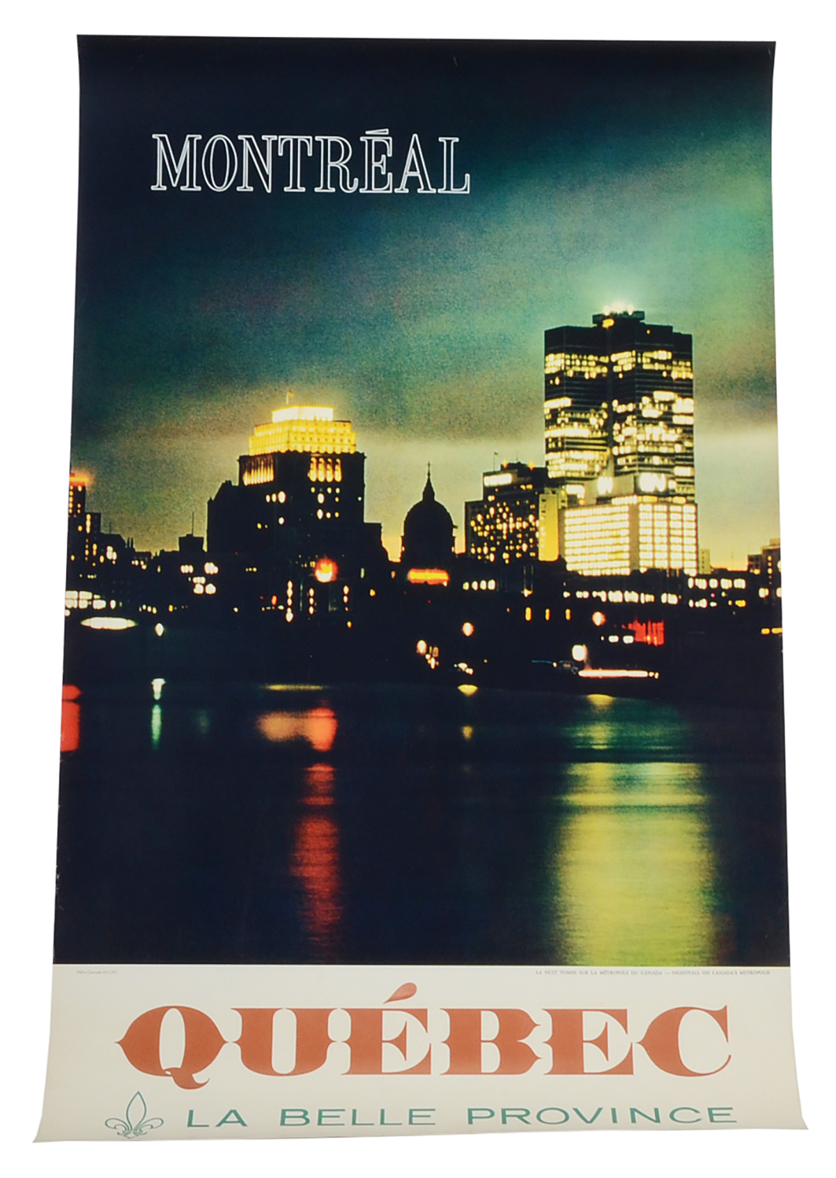 Six Original 1960s Québec Travel Posters