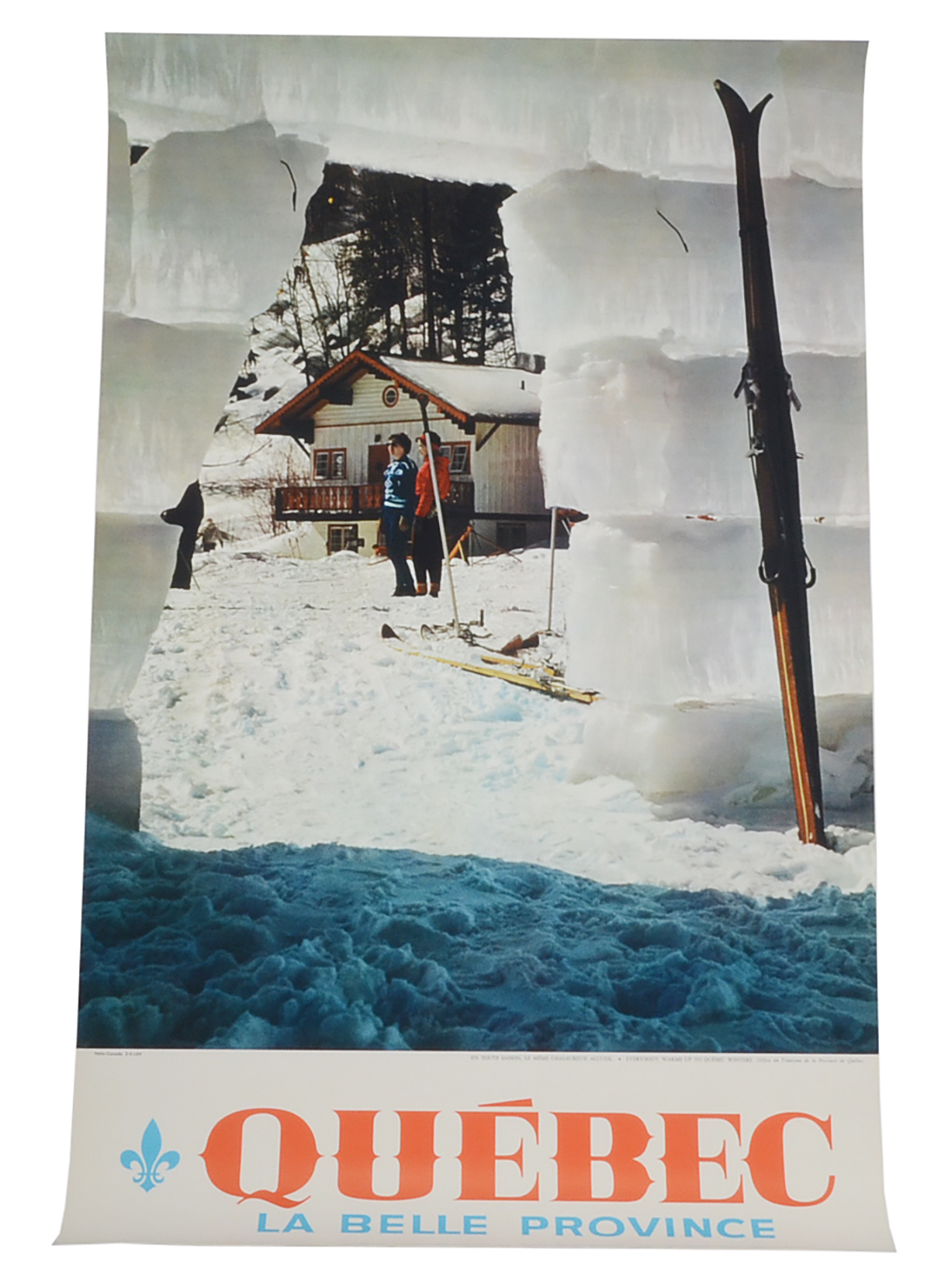 Six Original 1960s Québec Travel Posters