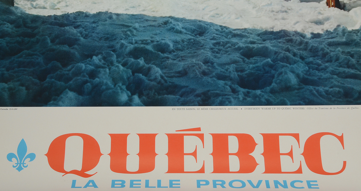 Six Original 1960s Québec Travel Posters