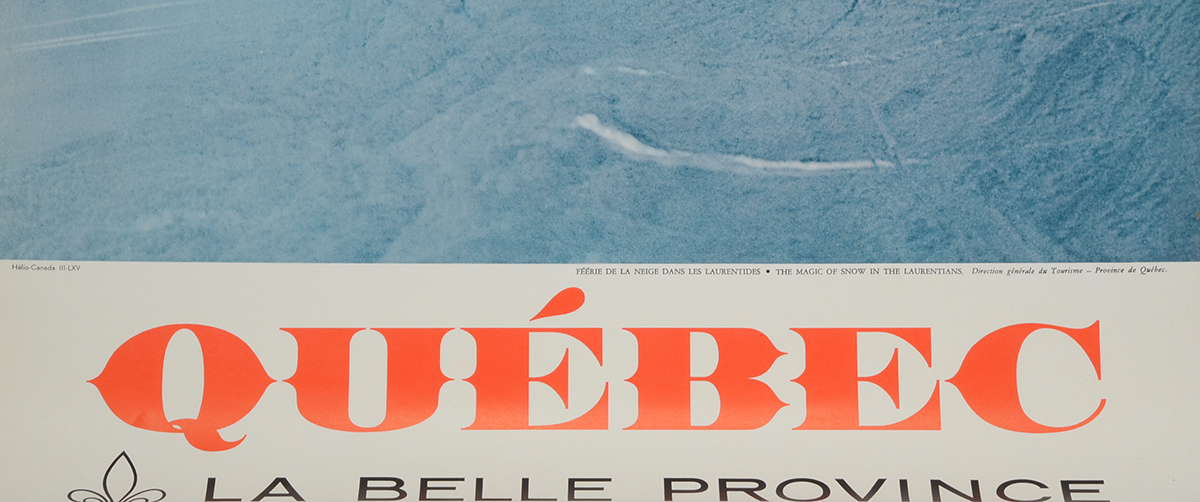 Six Original 1960s Québec Travel Posters