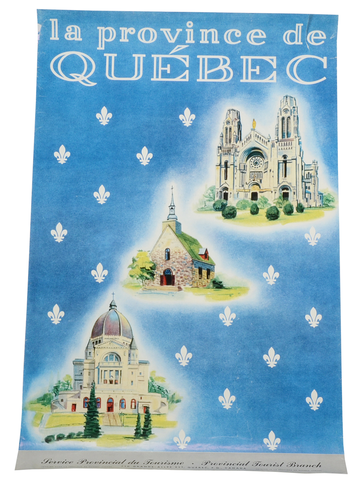 Seven Original 1950s and '60s International Travel Posters