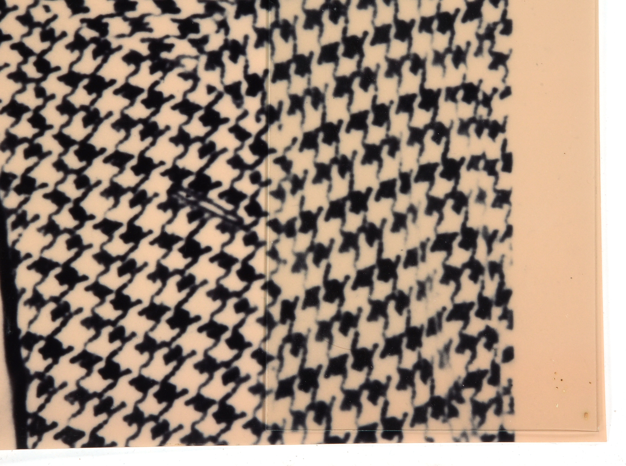 Large-Scale Unframed Black-and-White Photographic Poster of Lou Abbott and Bud Costello