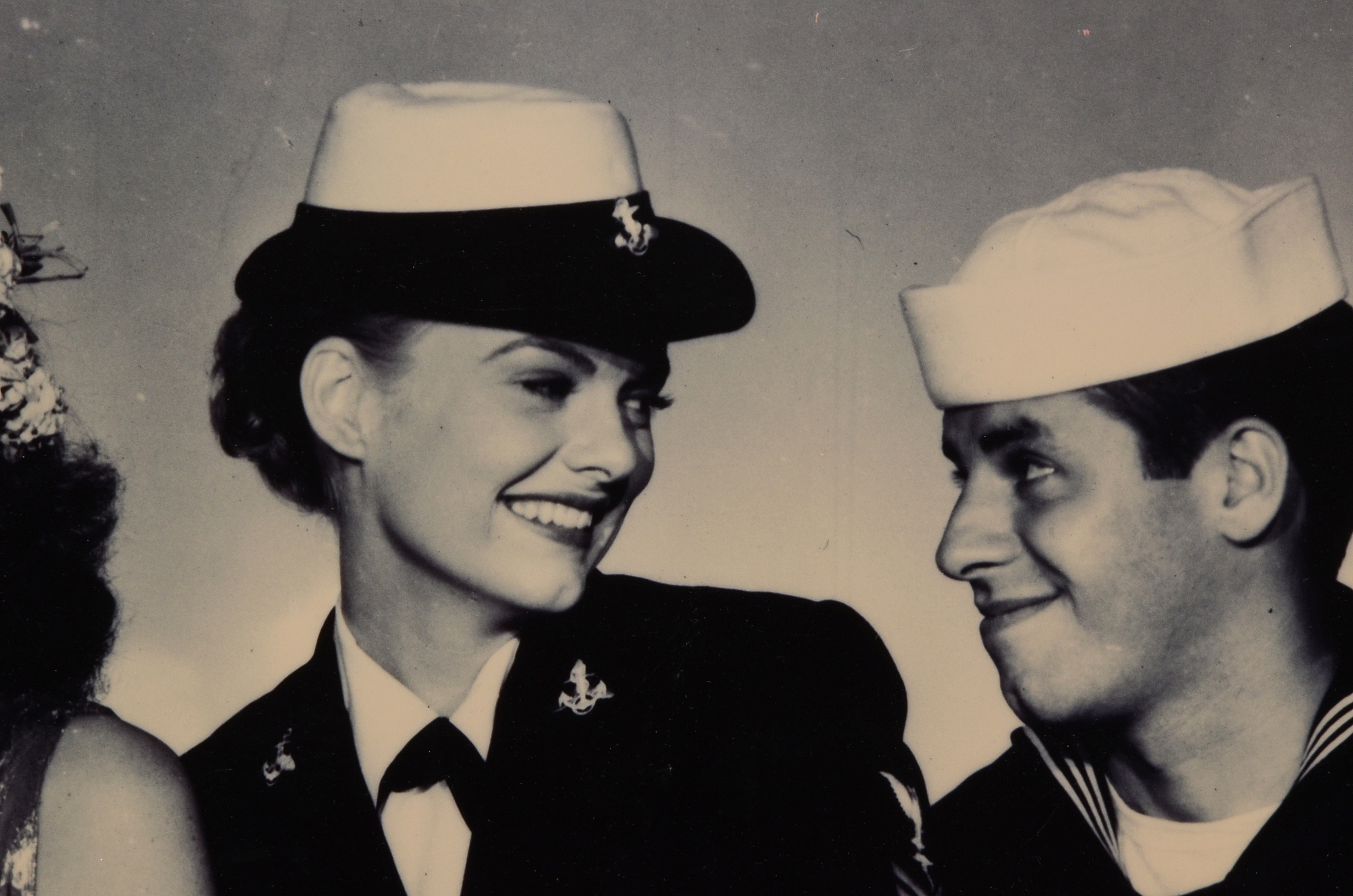 Large-Scale Unframed Black-and-White Photographic Poster of Film Still of "Sailor Beware"