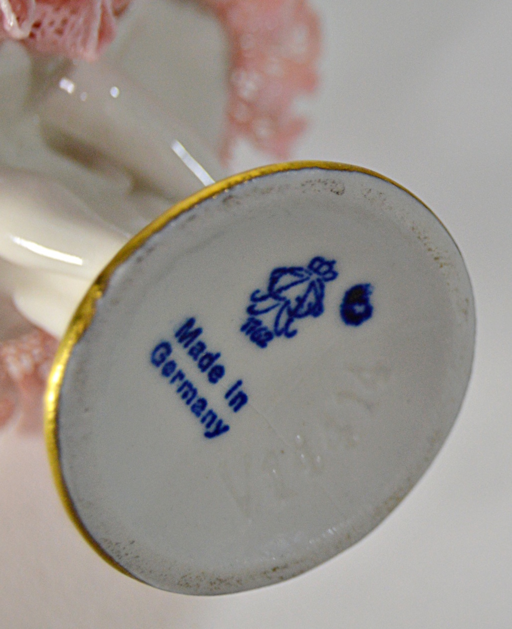 Antique Dresden Porcelain Ballerina