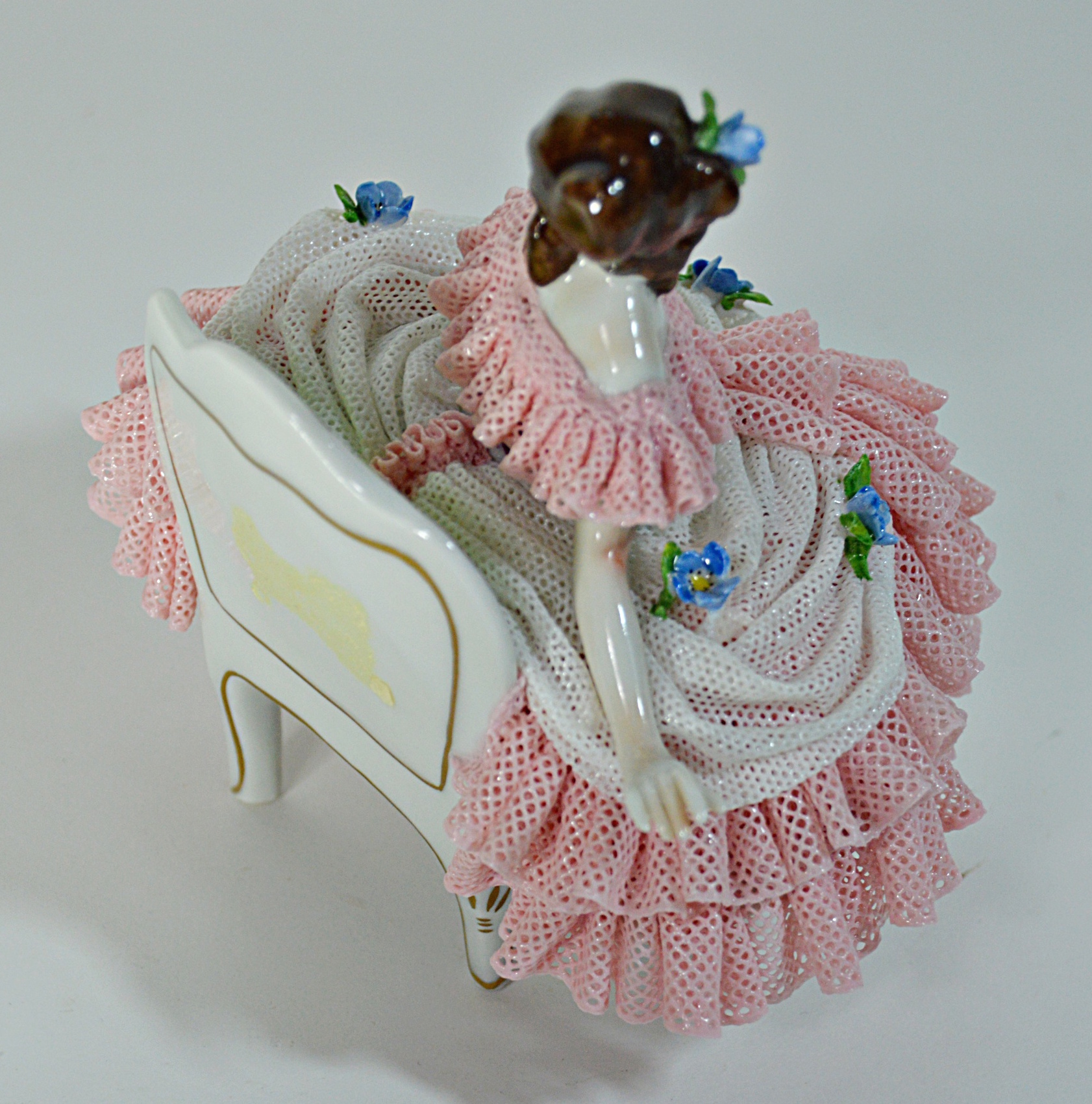 Antique Dresden Porcelain Figurine