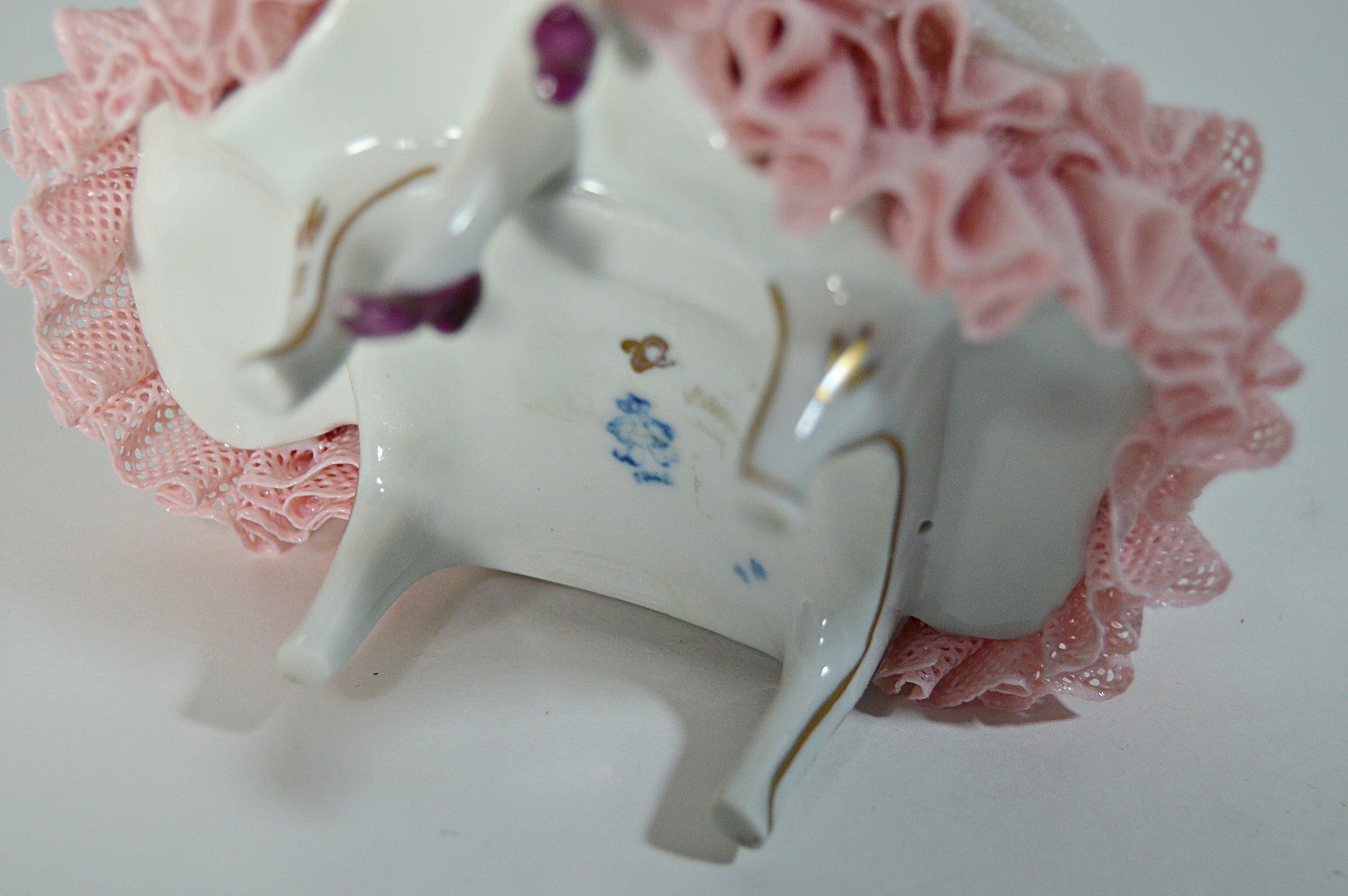 Antique Dresden Porcelain Figurine