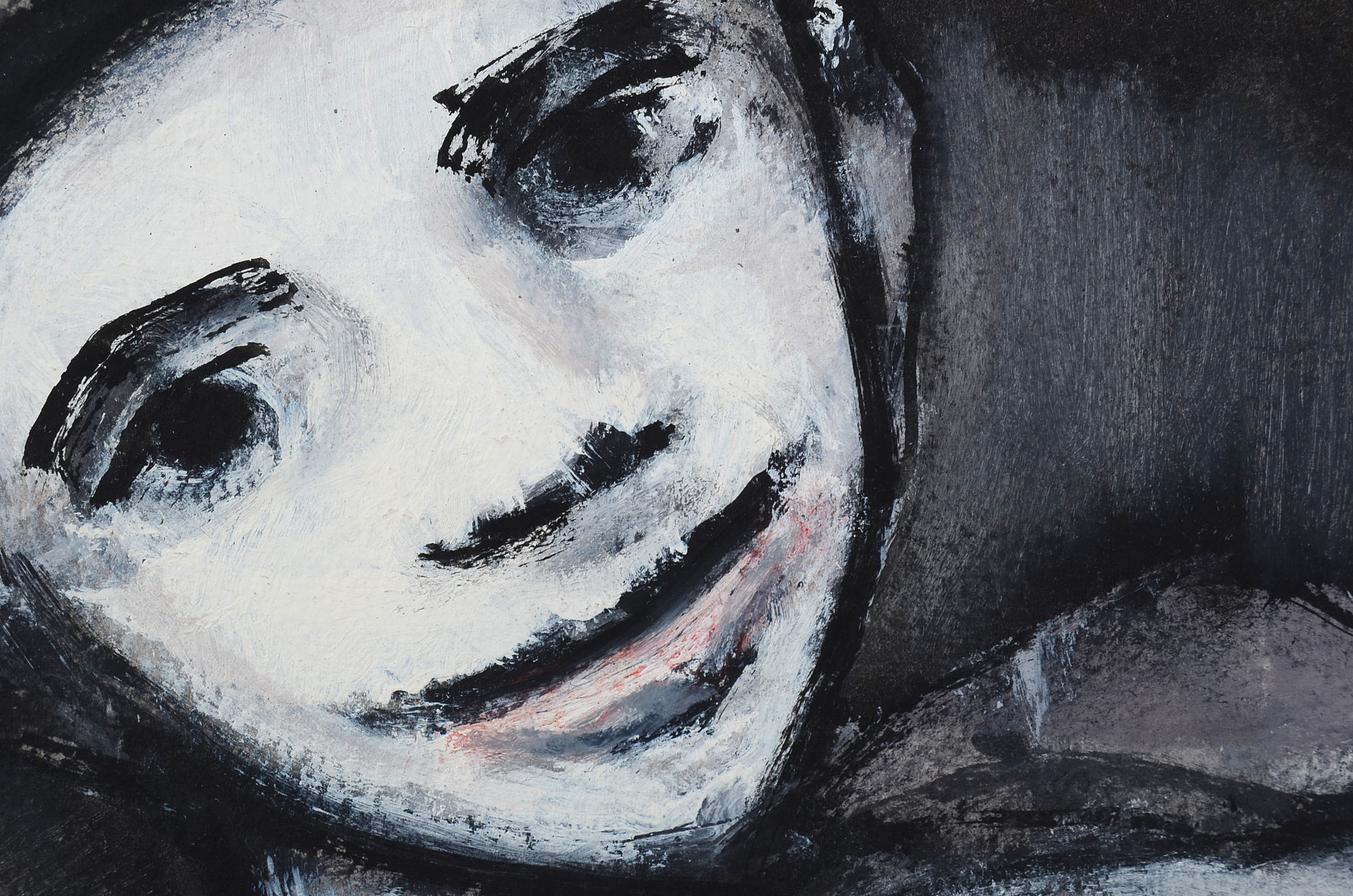 Robert Broderson Original Oil on Paper