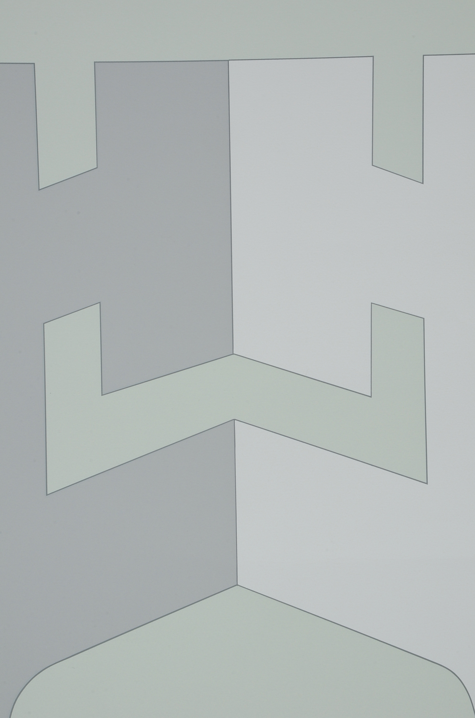 Chryssa Signed Limited Edition Serigraph "Series 3"