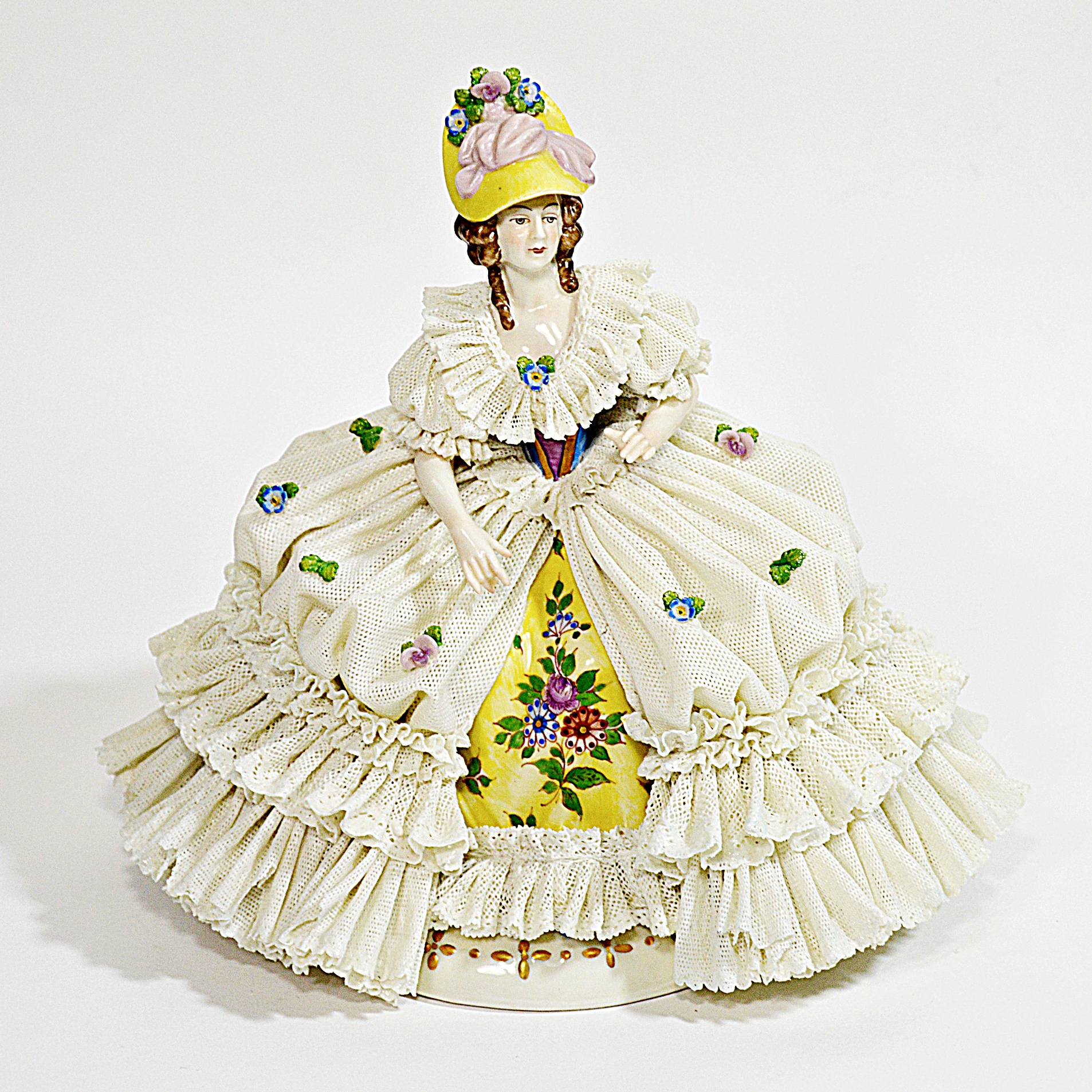 Antique Dresden Porcelain Figurine