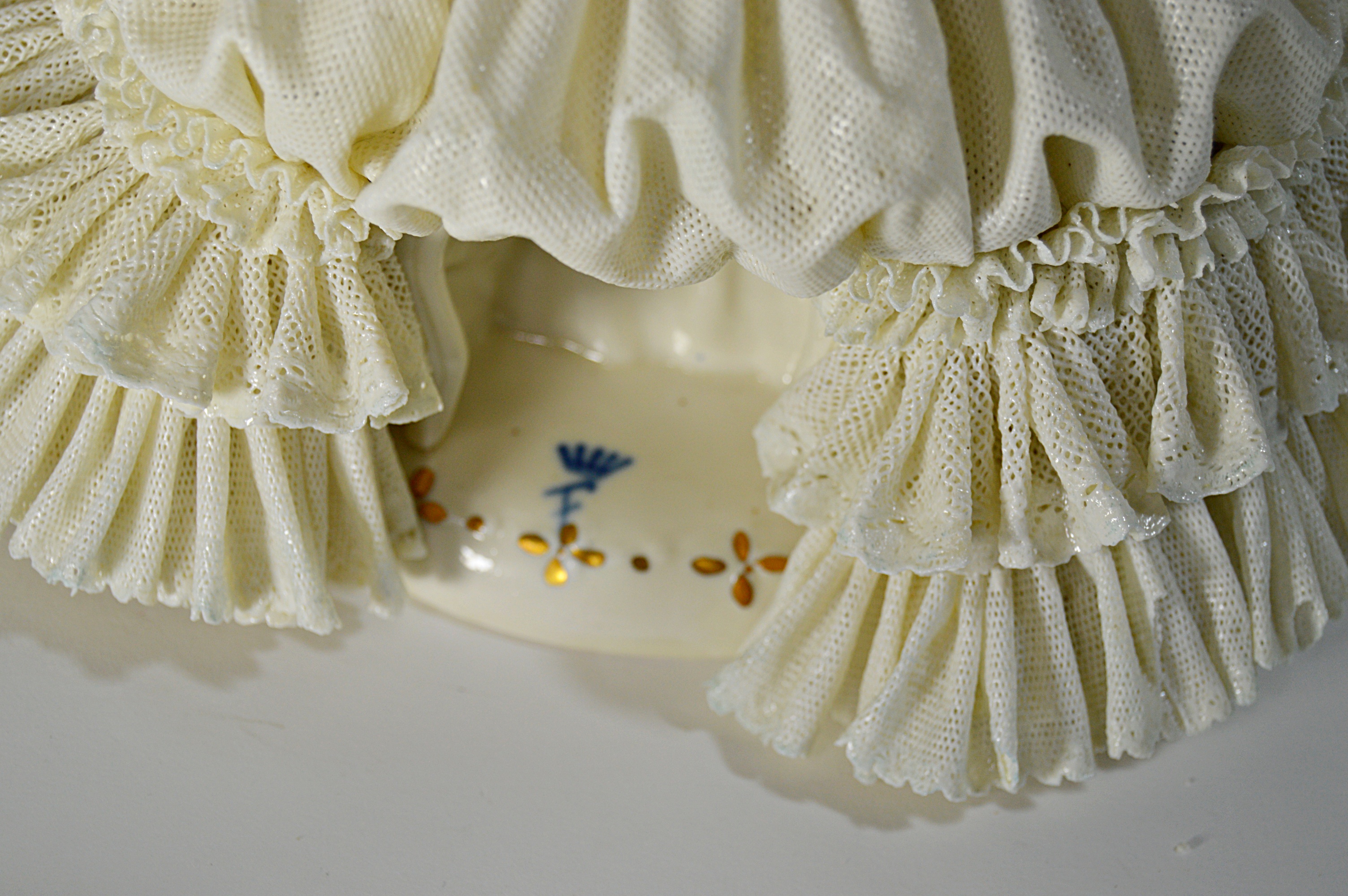 Antique Dresden Porcelain Figurine