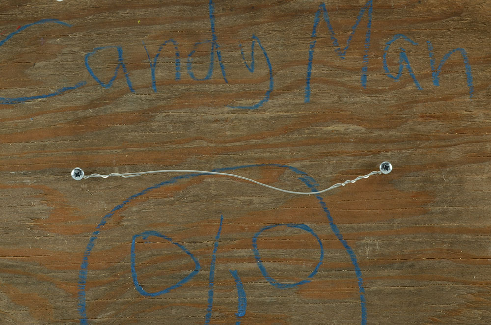 Bob Hoke Original 2015 Outsider Art Acrylic Painting on Plywood "Candy Man"