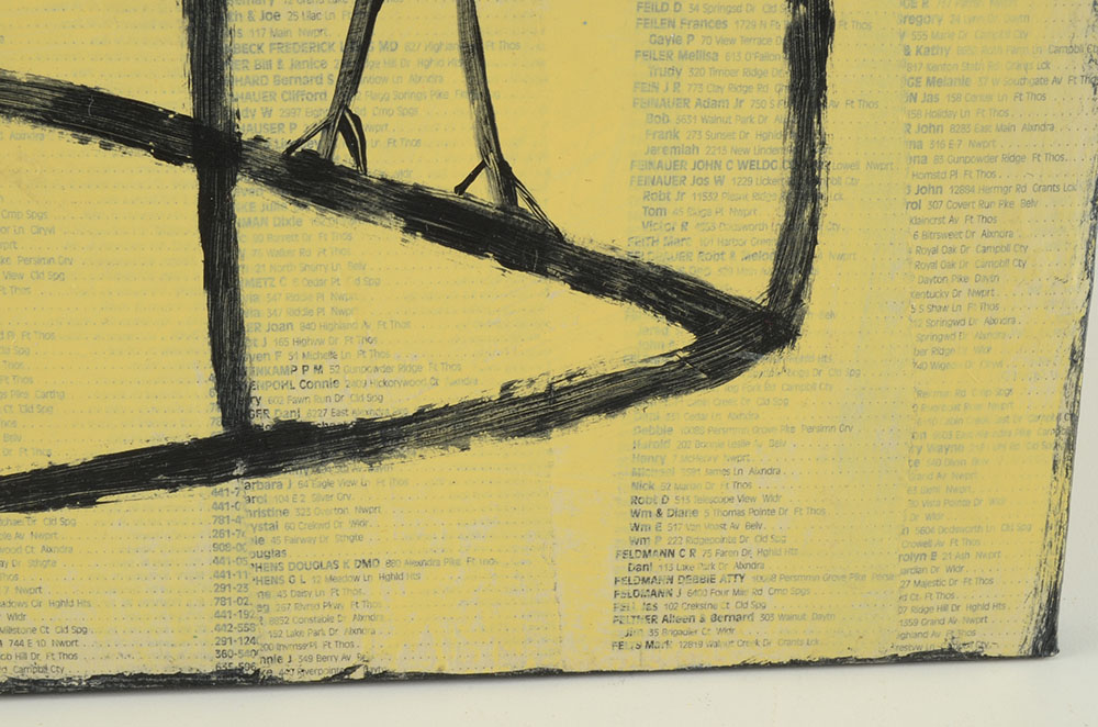 Sweet Tea Original Mixed Media Folk Art Painting on Wood Panel "If You Love Someone Set Them Free"