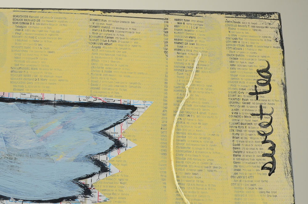 Sweet Tea Original Mixed Media Folk Art Painting on Wood Panel "If You Love Someone Set Them Free"