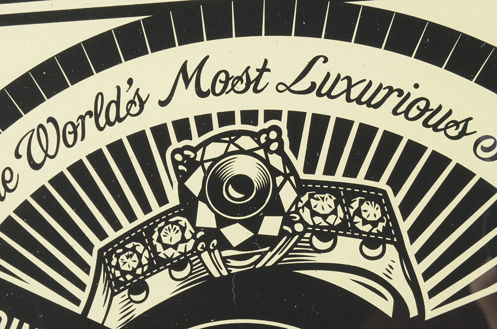 Shepard Fairey Signed Limited Edition Serigraph from "50 Shades of Black"