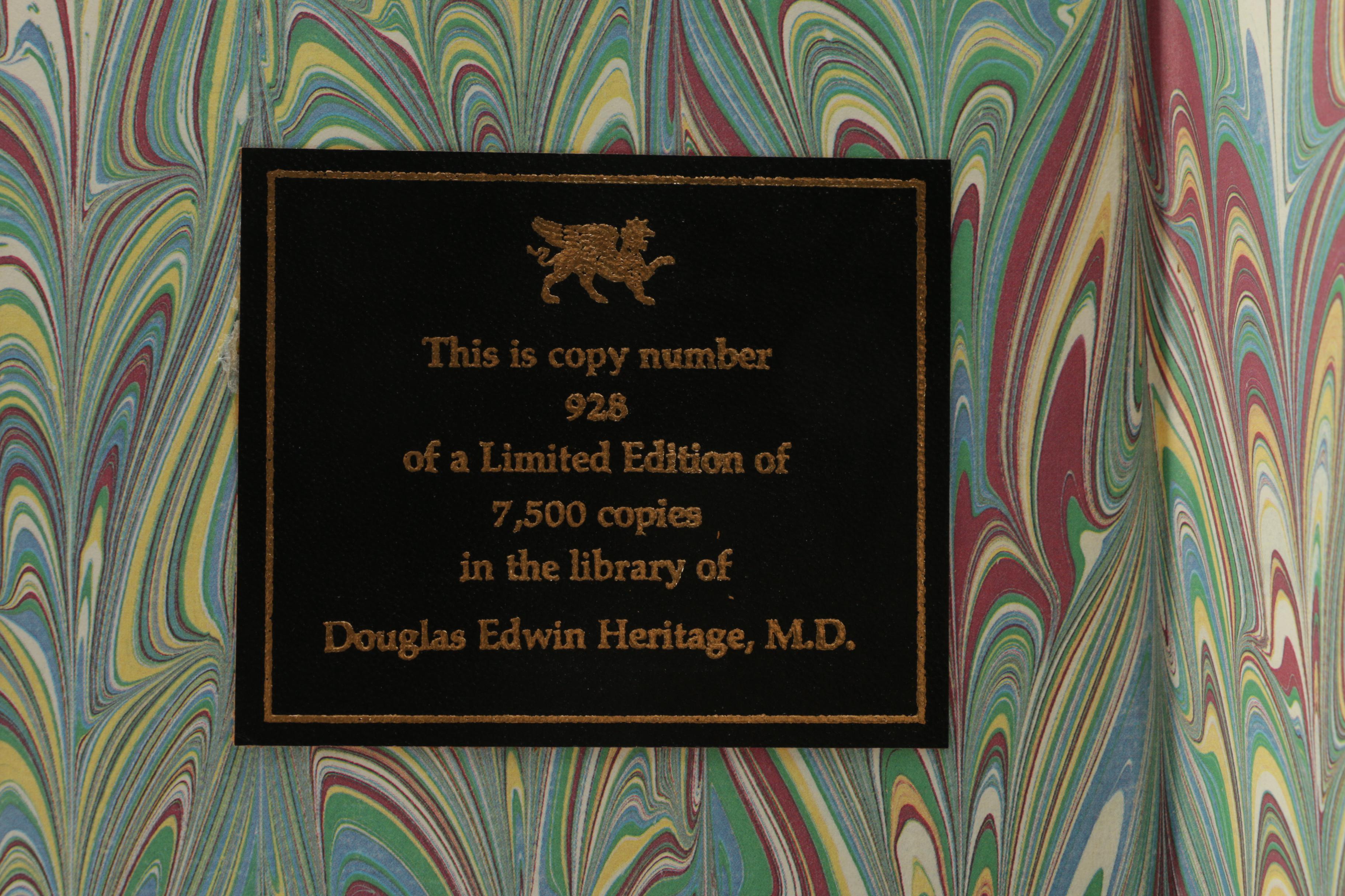 Leatherbound Classic Medical Books Featuring "The Classics of Surgery Library"