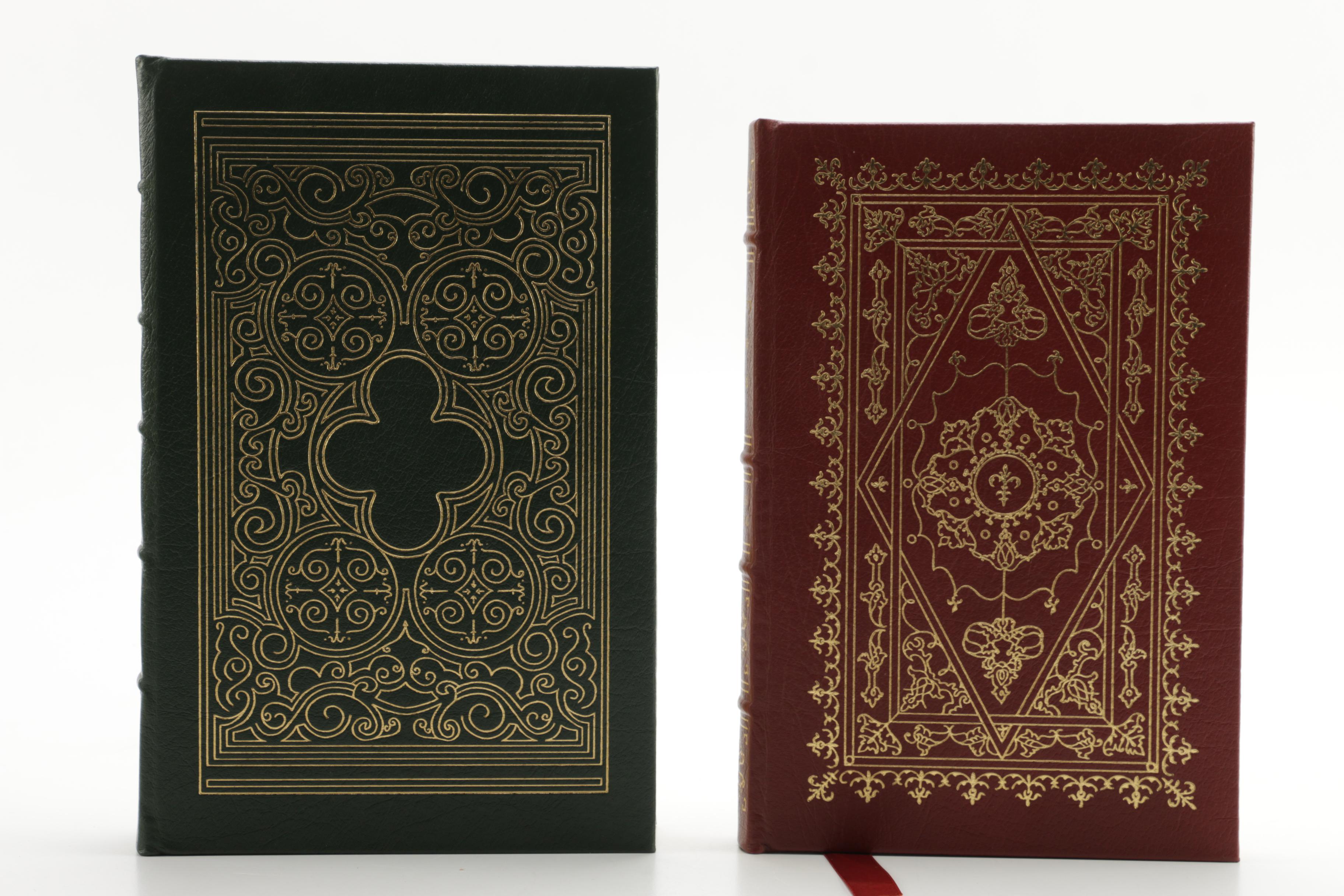 Leatherbound Classic Medical Books Featuring "The Classics of Surgery Library"