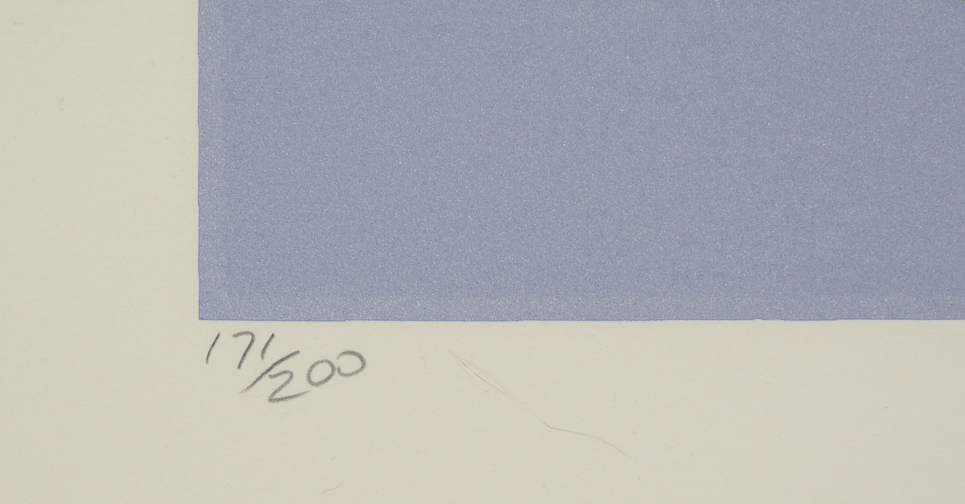 Lowell Nesbitt 1980 Signed Limited Edition Serigraph "Apple Blossom"