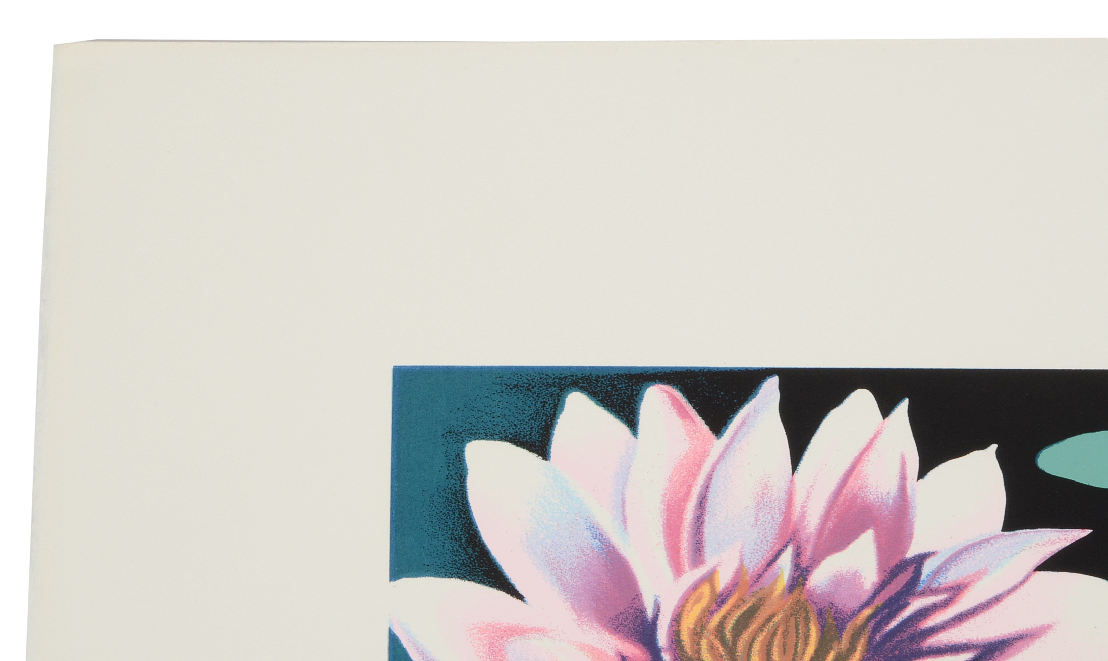 Lowell Nesbitt 1981 Signed Limited Edition Serigraph "Water Lilies"