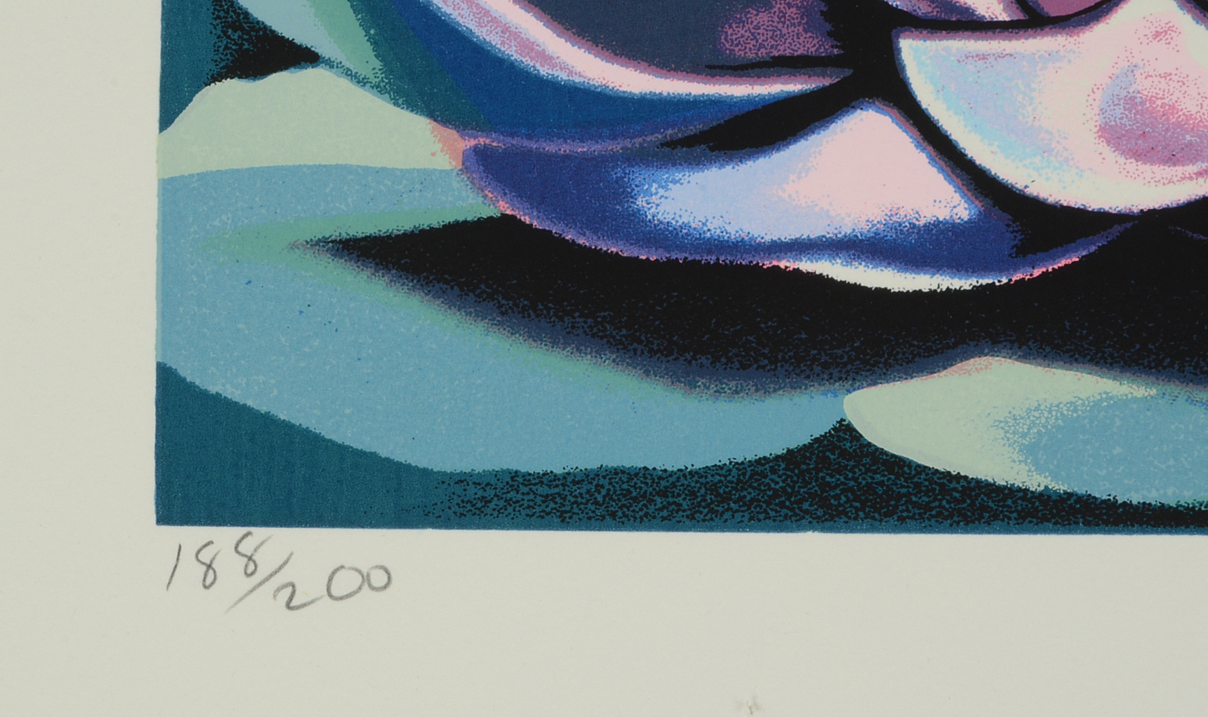 Lowell Nesbitt 1981 Signed Limited Edition Serigraph "Water Lilies"