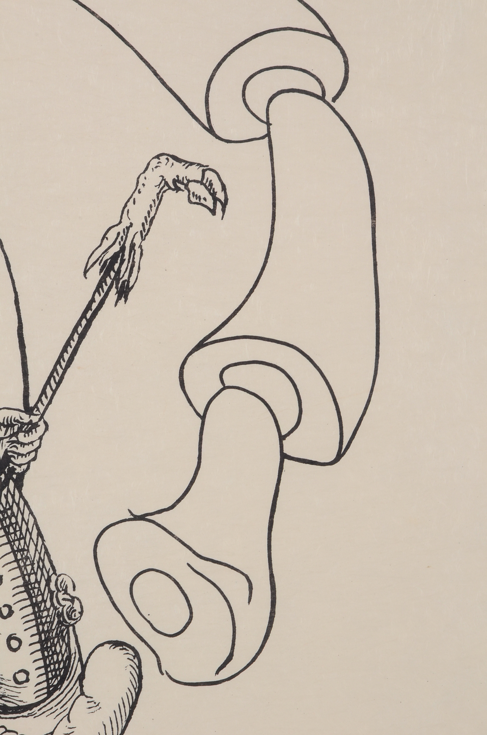 Salvador Dalí Original Lithograph from "Les songes drôlatiques de Pantagruel"