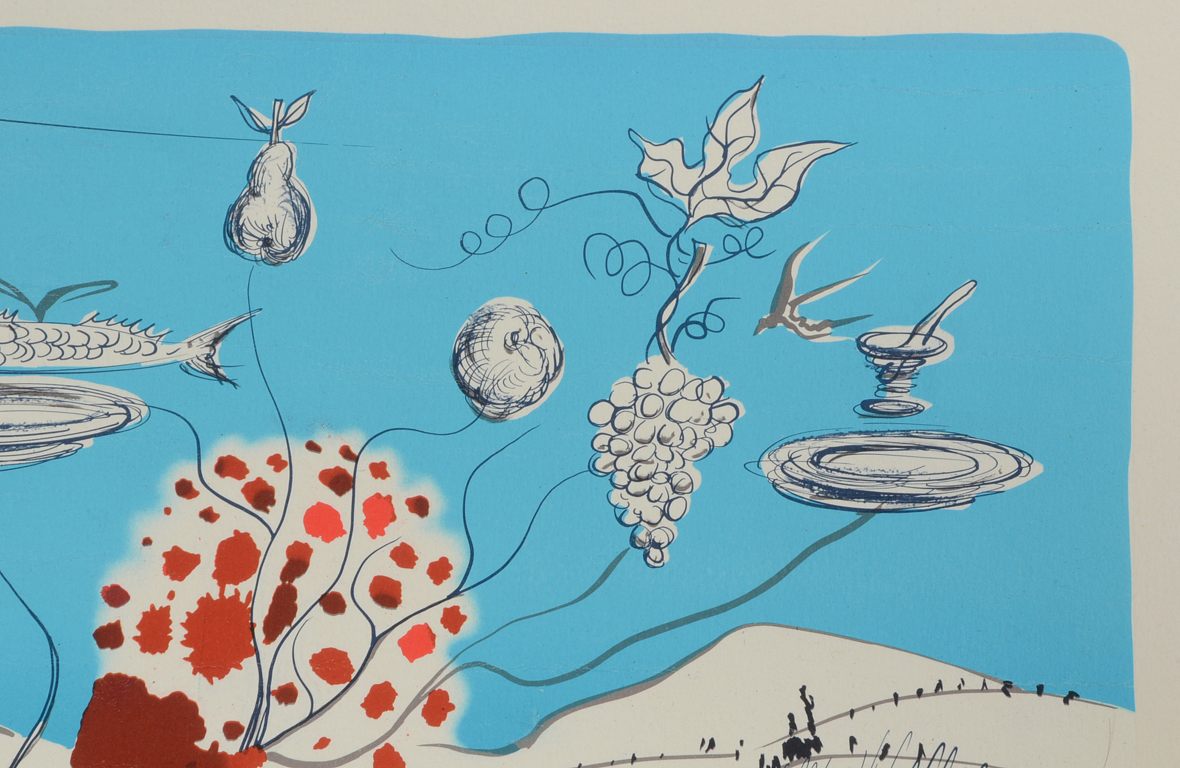 Salvador Dalí Original Lithograph from "The Earth Goddess"