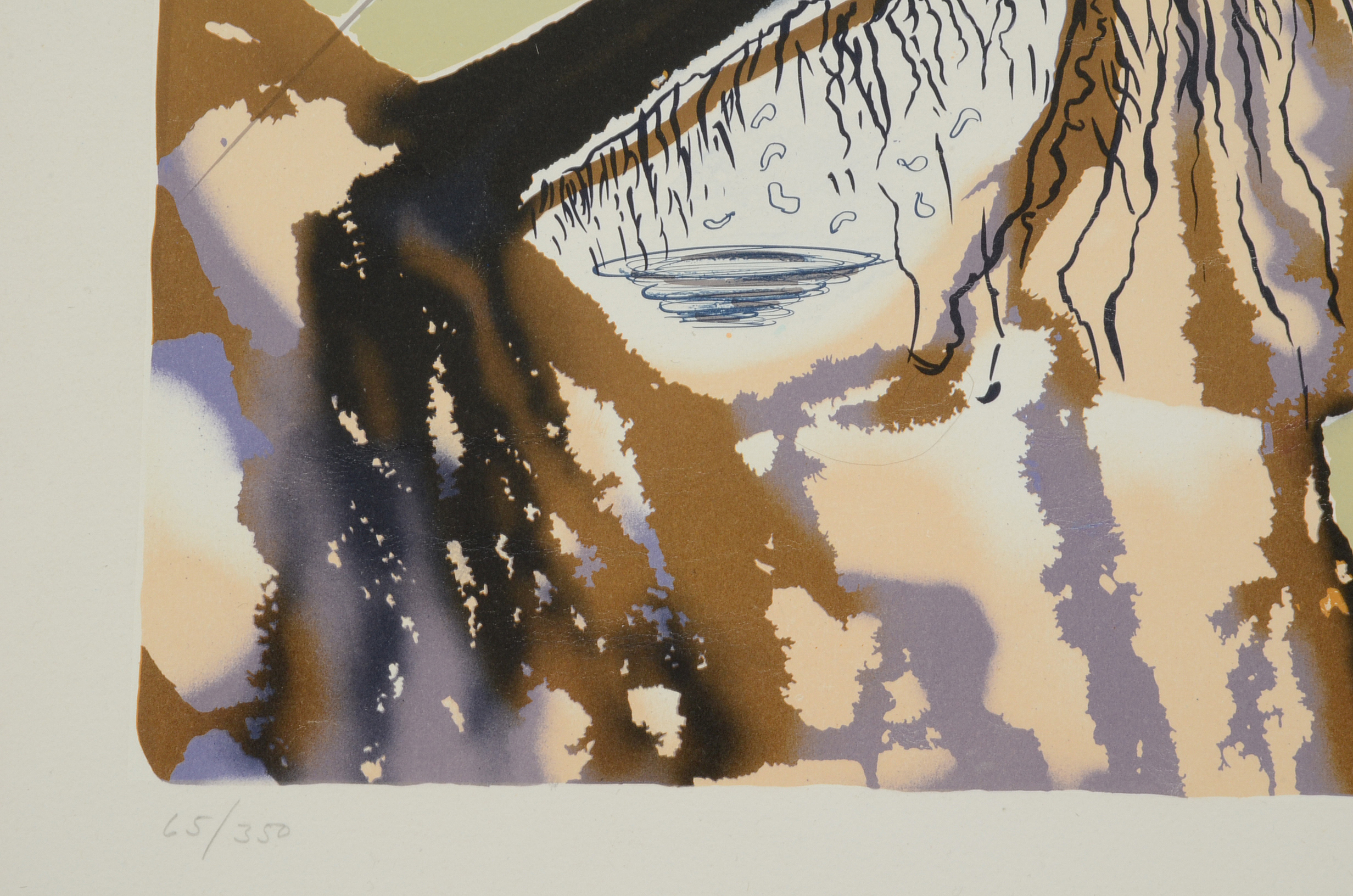 Salvador Dalí Original Lithograph from "The Earth Goddess"