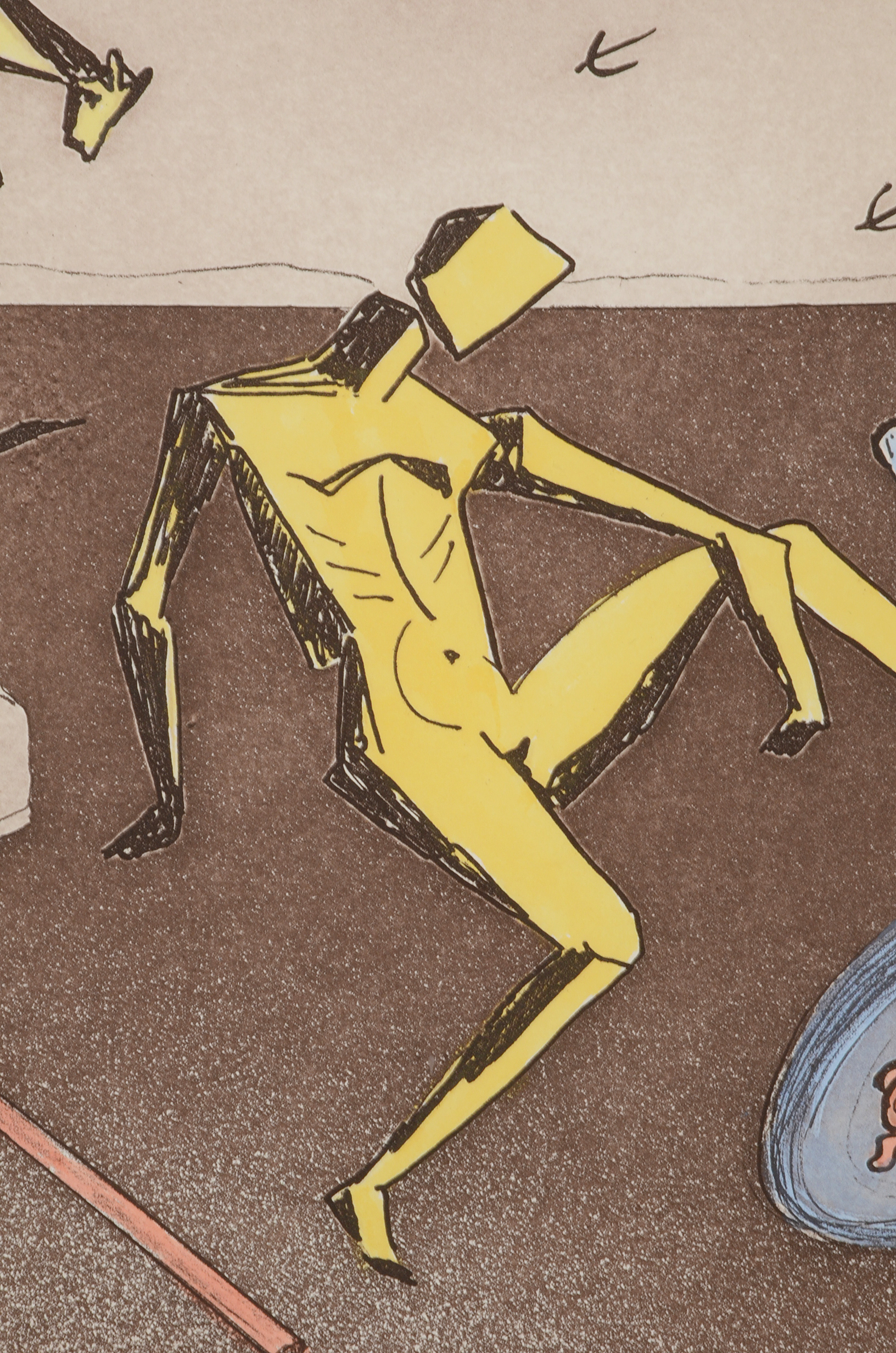 Salvador Dalí Original Aquatint Etching "The Mirror of Chivalry"