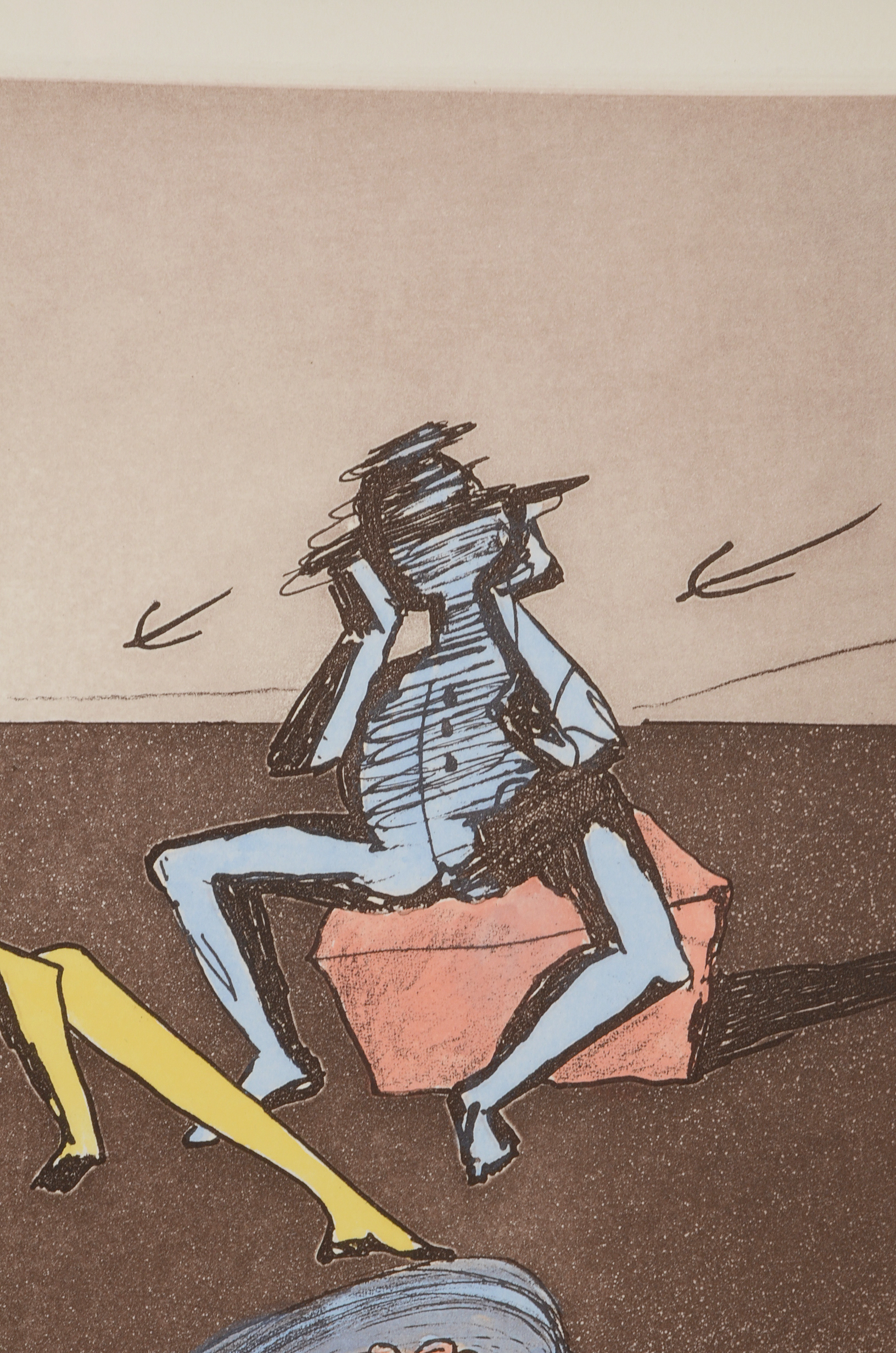 Salvador Dalí Original Aquatint Etching "The Mirror of Chivalry"