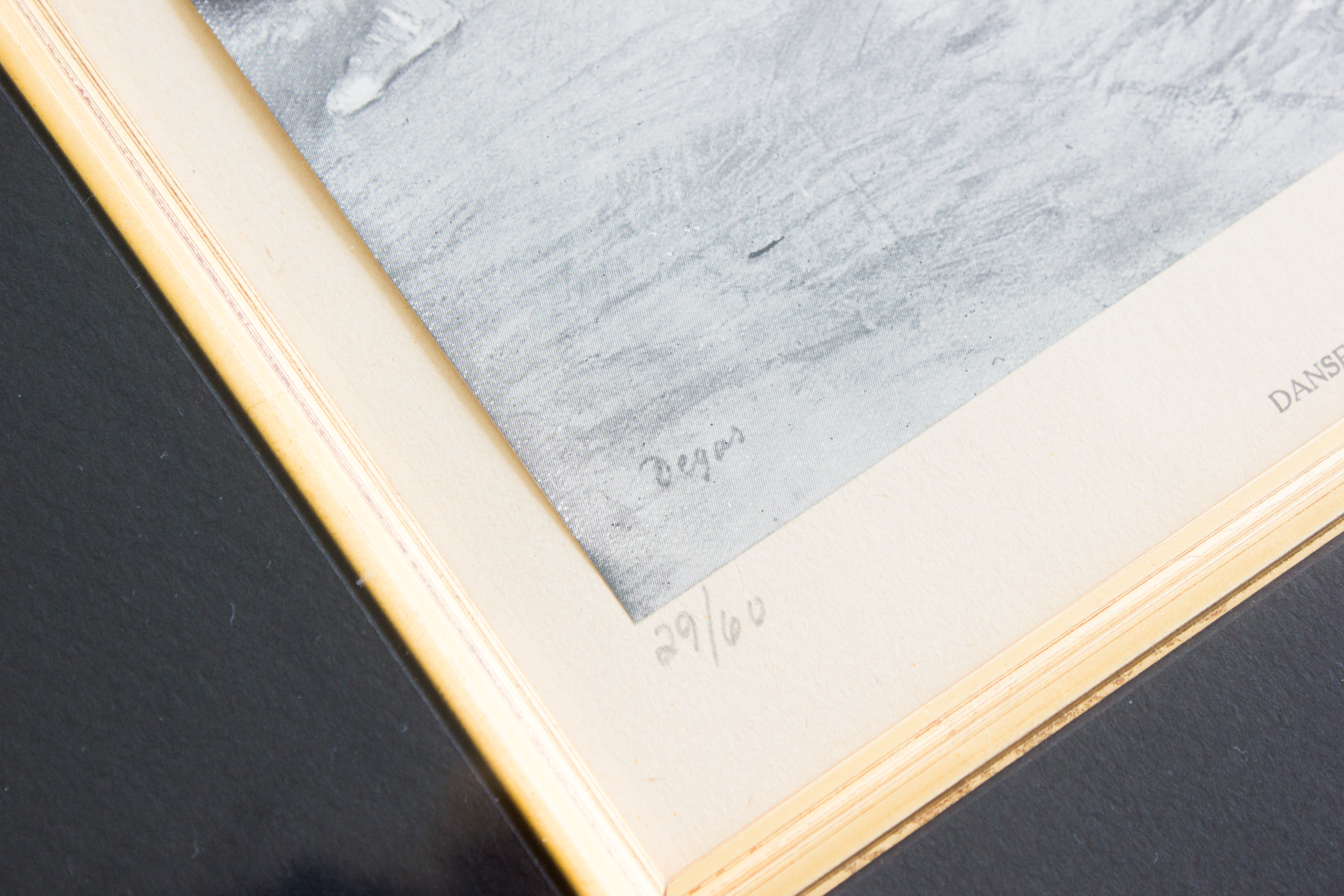 Limited Edition Offset Lithograph After Edgar Degas' "Danseuses au Repos"