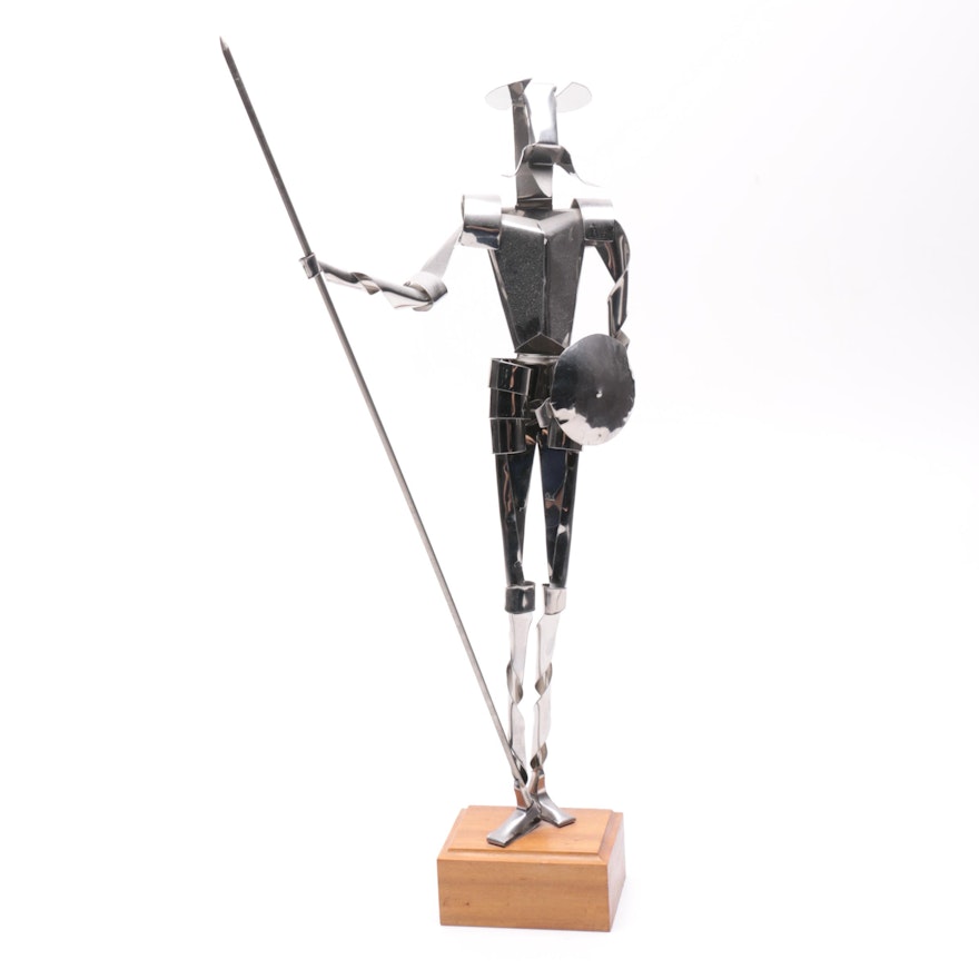 Steel Figure of Don Quixote