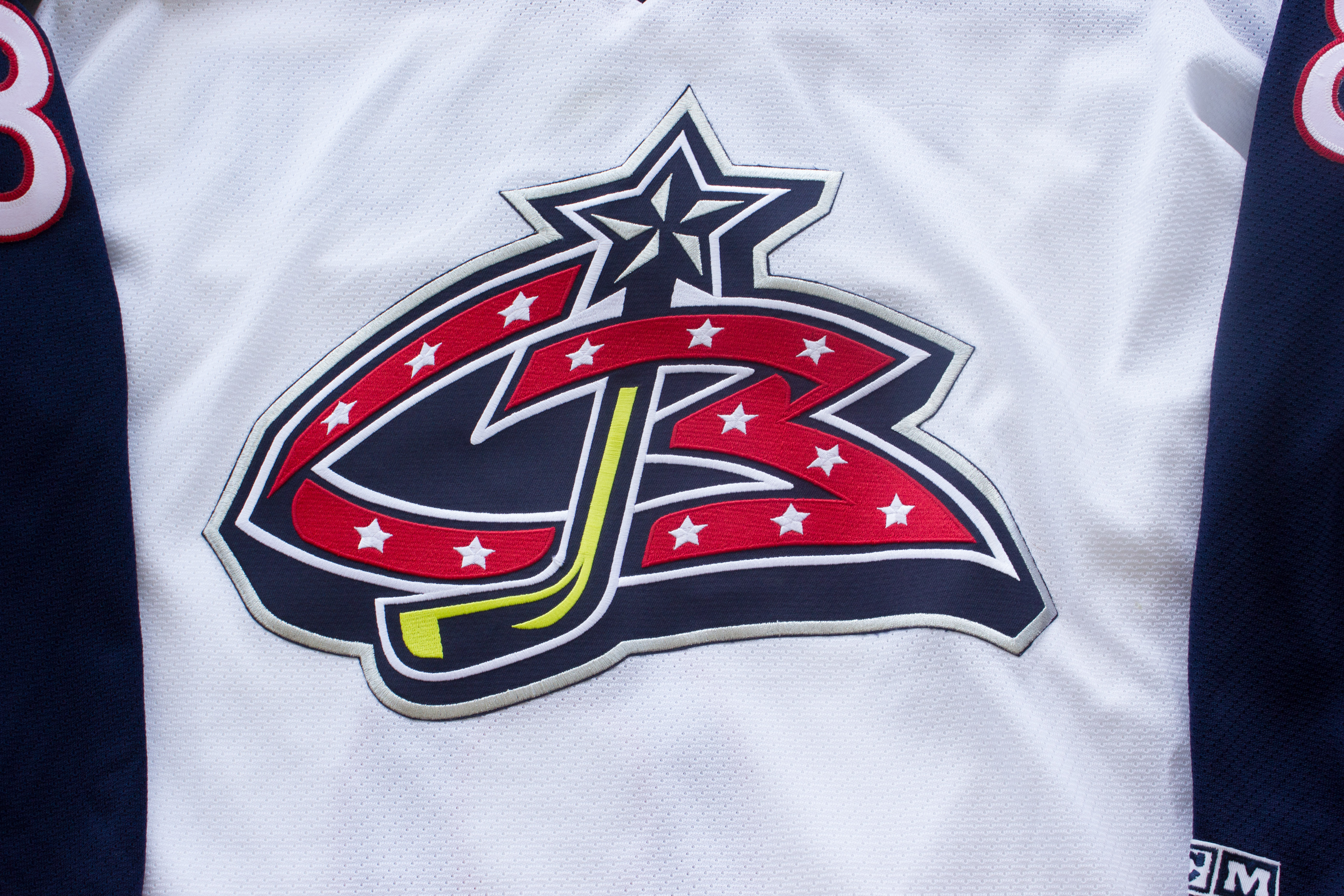 Columbus Blue Jackets Geoff Sanderson Hockey Jersey