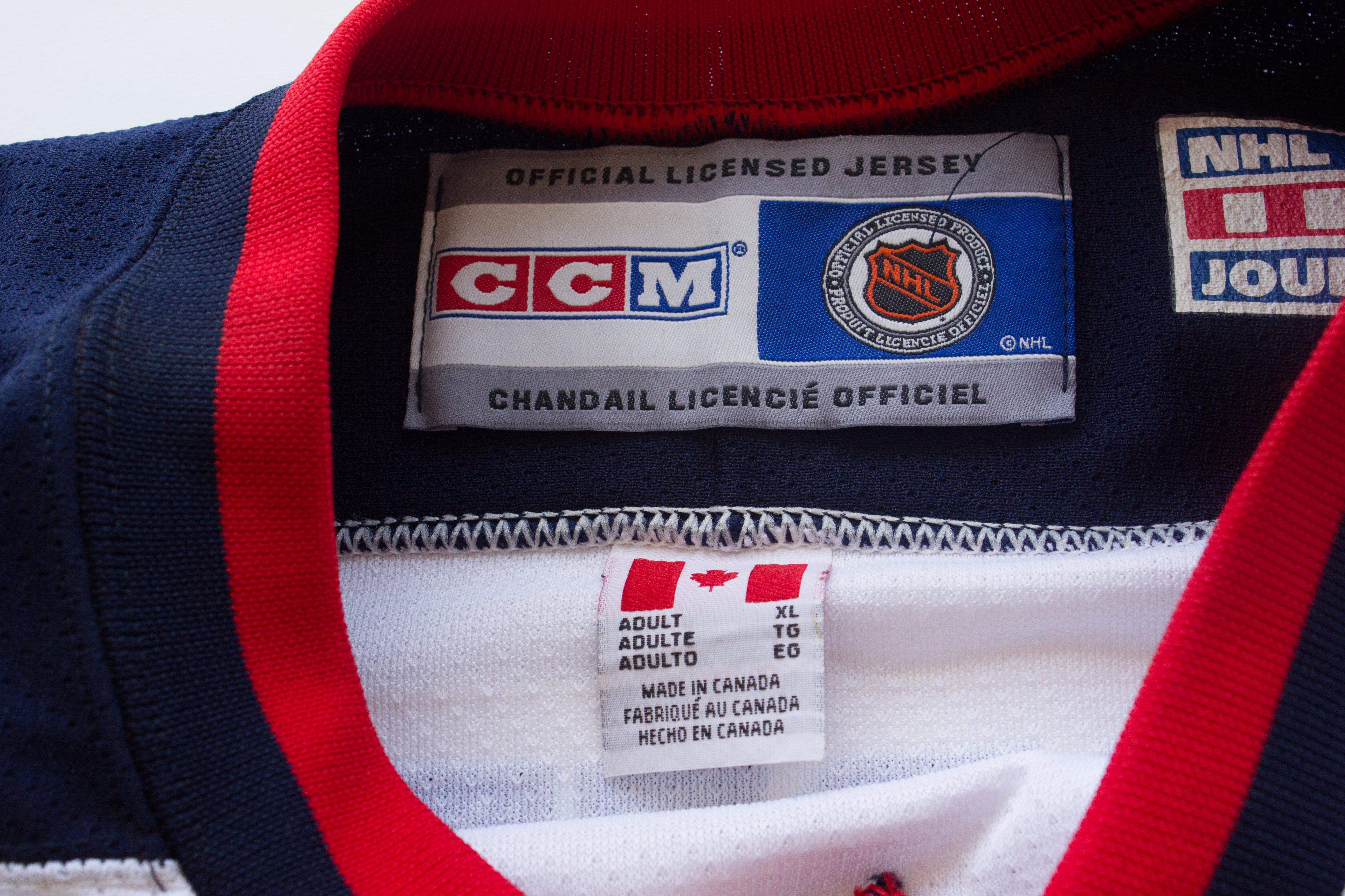 Columbus Blue Jackets Geoff Sanderson Hockey Jersey