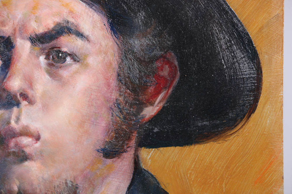 Original Wesley Kime Portrait of a Civil War Soldier